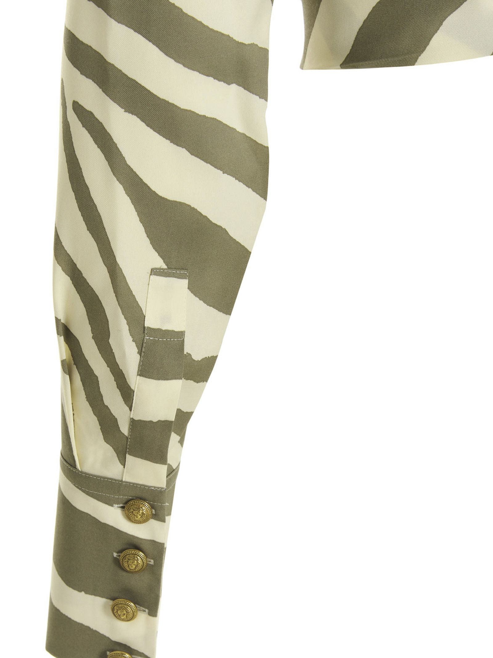 Balmain Zebra Shirt Size XS / US 0-2 / IT 36-38 - 4 Thumbnail