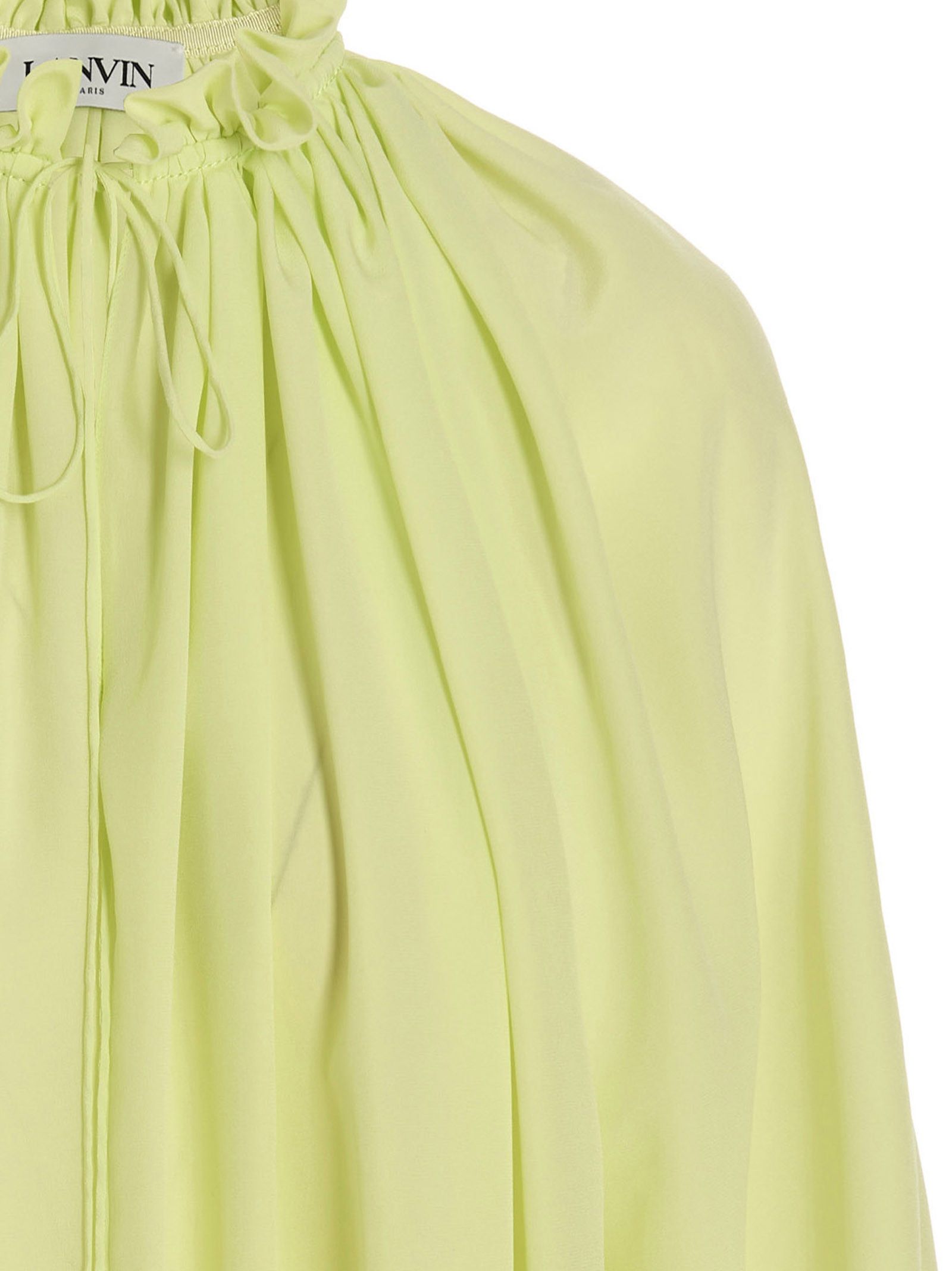 Lanvin Silk Bloshirt Size S / US 4 / IT 40 - 3 Thumbnail