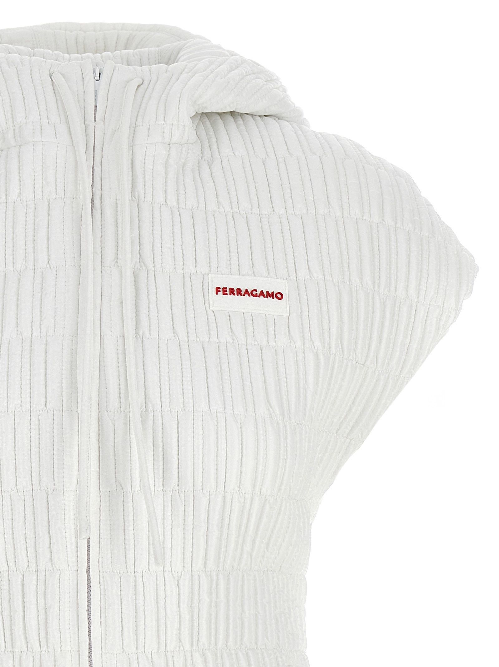 Salvatore Ferragamo Hooded Vest Size M / US 6-8 / IT 42-44 - 3 Thumbnail