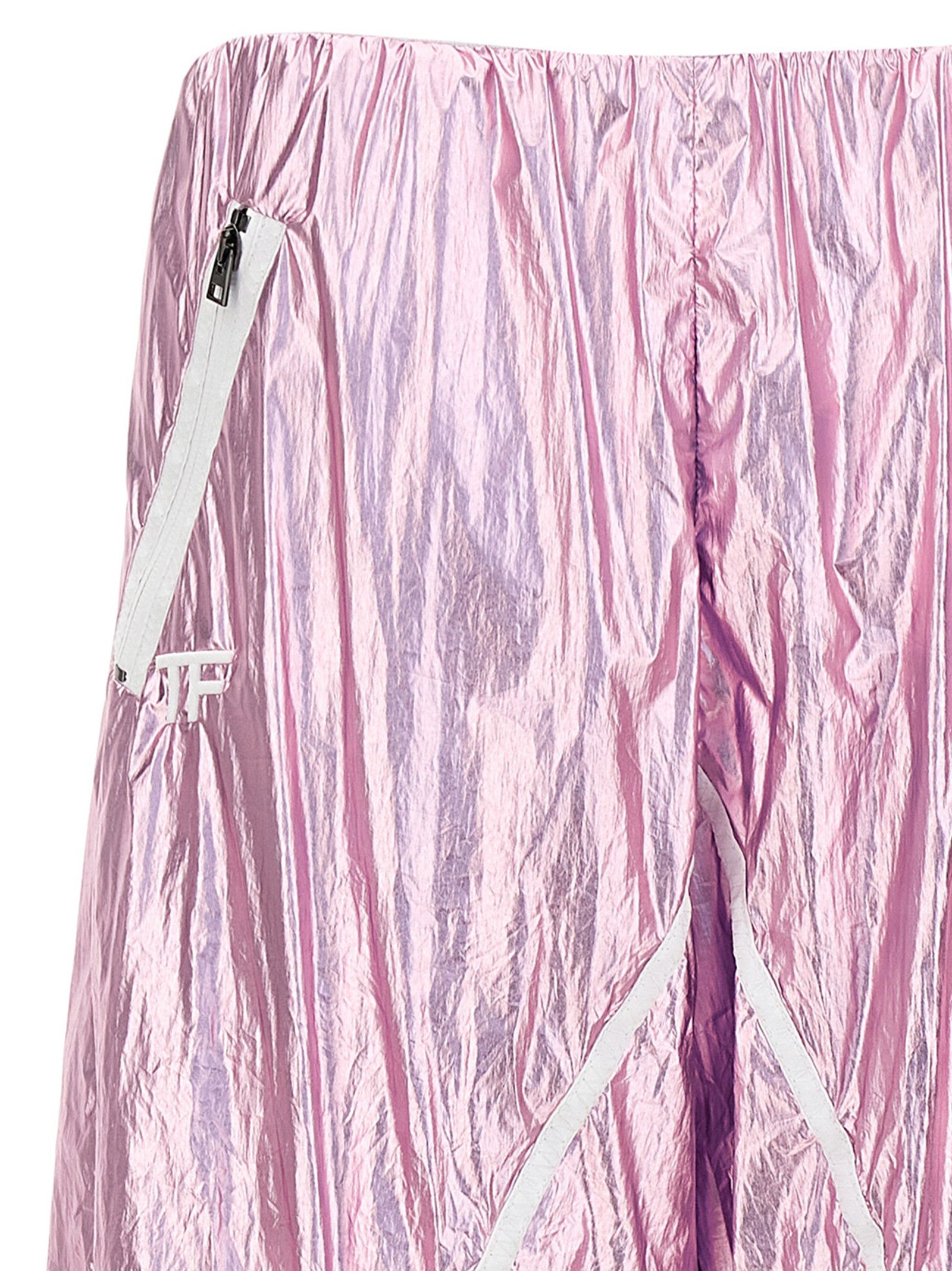 Tom Ford Laminated Track Pants Size 26" / US 2 / IT 38 - 3 Thumbnail