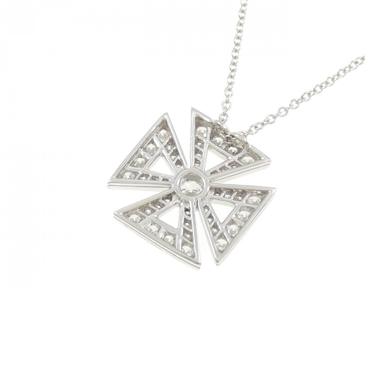 Tiffany & Co. Tiffany & Co. Tiffany Maltese Cross Platinum Necklace Metal Necklace DUTY FREE for USA Size ONE SIZE - 4 Thumbnail