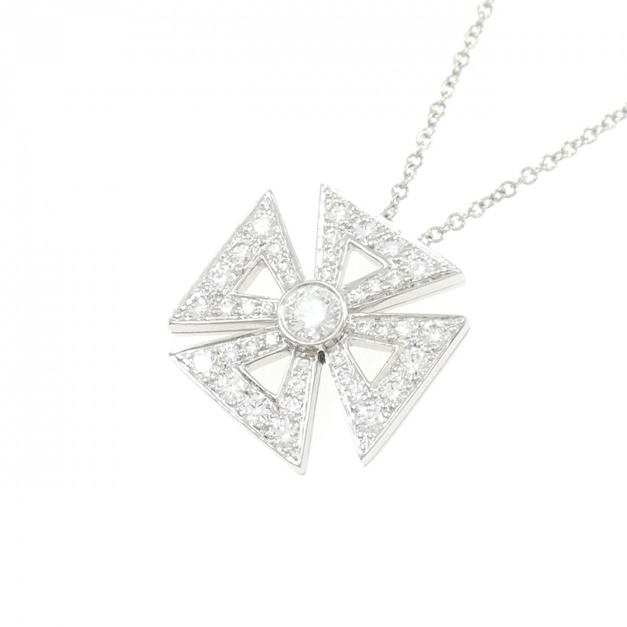Tiffany & Co. Tiffany & Co. Tiffany Maltese Cross Platinum Necklace Metal Necklace DUTY FREE for USA Size ONE SIZE - 3 Thumbnail