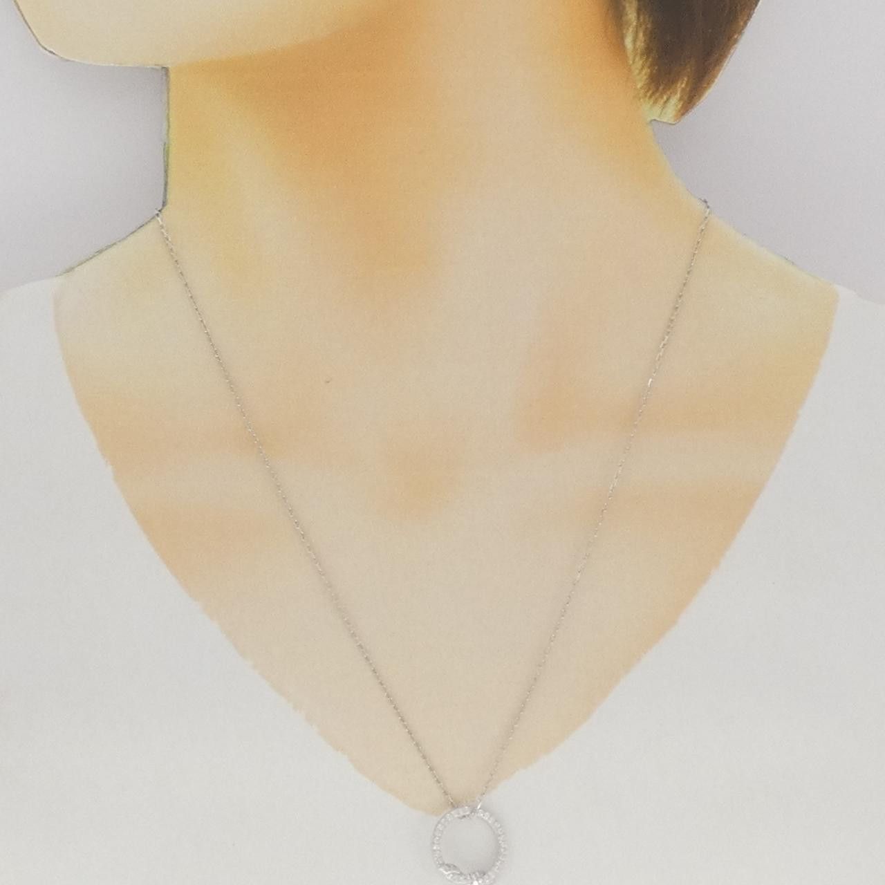 Cartier Cartier Cartier Entrelacés 750 White Gold Necklace Metal Necklace DUTY FREE for USA Size ONE SIZE - 6 Thumbnail