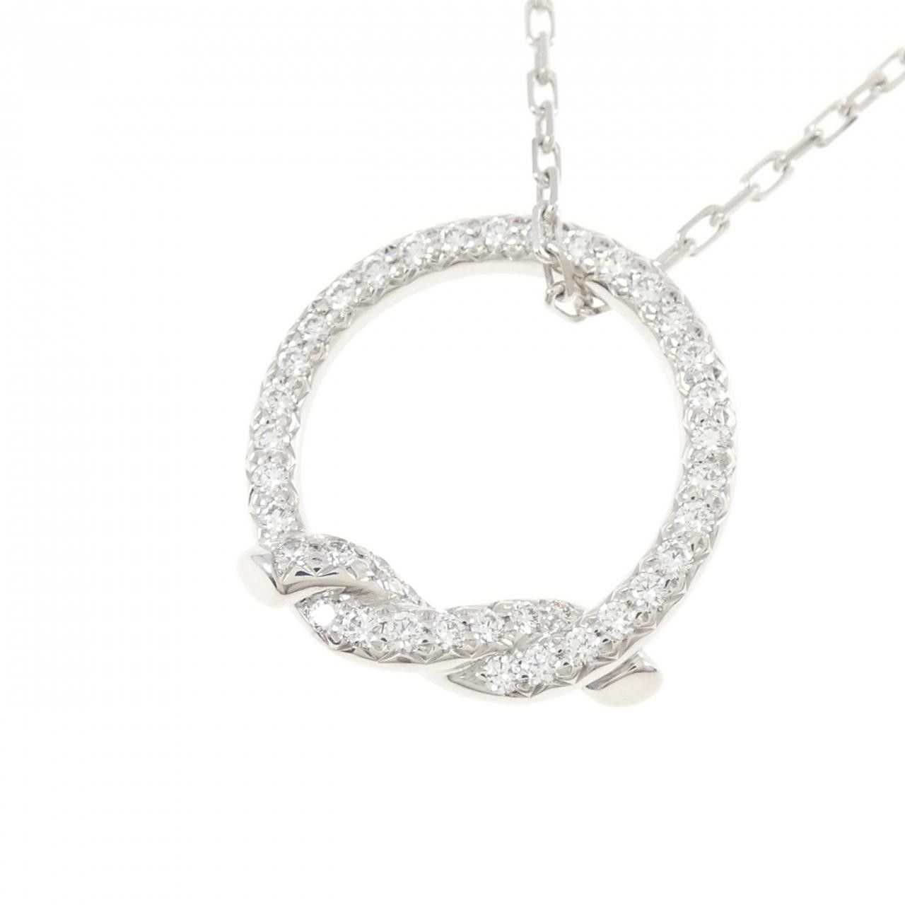 Cartier Cartier Cartier Entrelacés 750 White Gold Necklace Metal Necklace DUTY FREE for USA Size ONE SIZE - 3 Thumbnail