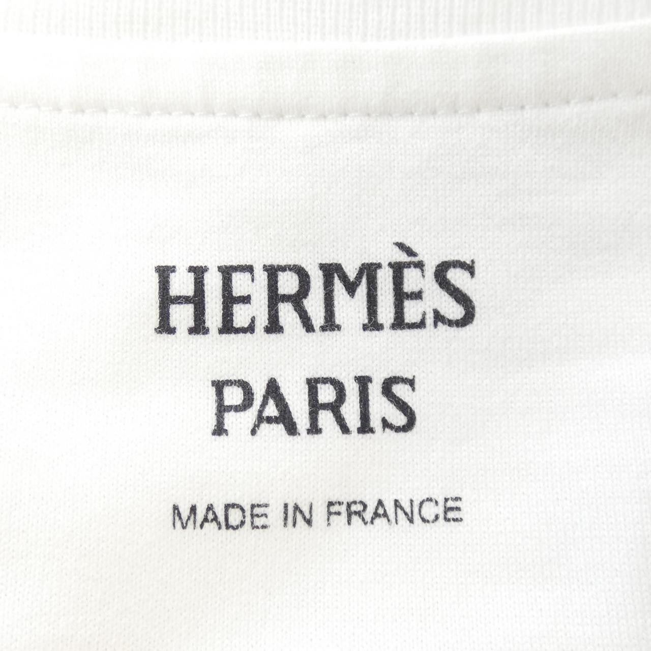 Hermes Hermes Hermès T-shirt Cotton T-shirt 38 Cotton T-Shirts DUTY FREE for USA Size ONE SIZE - 4 Thumbnail