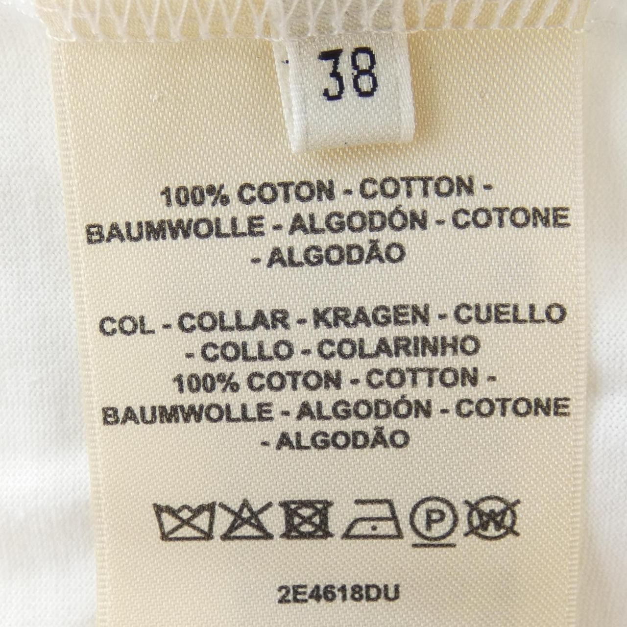 Hermes Hermes Hermès T-shirt Cotton T-shirt 38 Cotton T-Shirts DUTY FREE for USA Size ONE SIZE - 3 Thumbnail