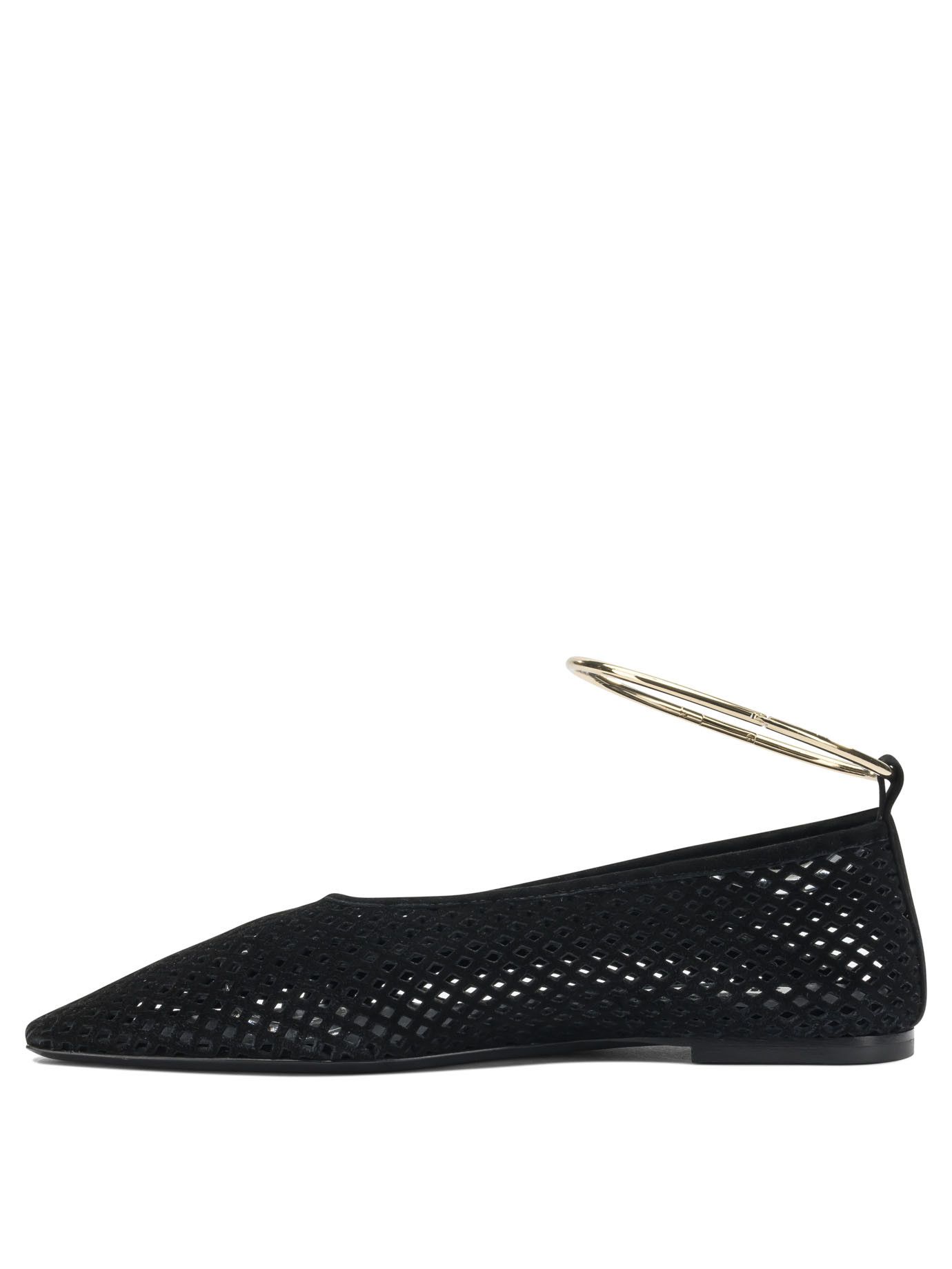 Jil Sander Jil Sander Suede Perforated Ballet Flats IT 38.5 Women - USA Duties Paid Size US 8.5 / IT 38.5 - 3 Thumbnail