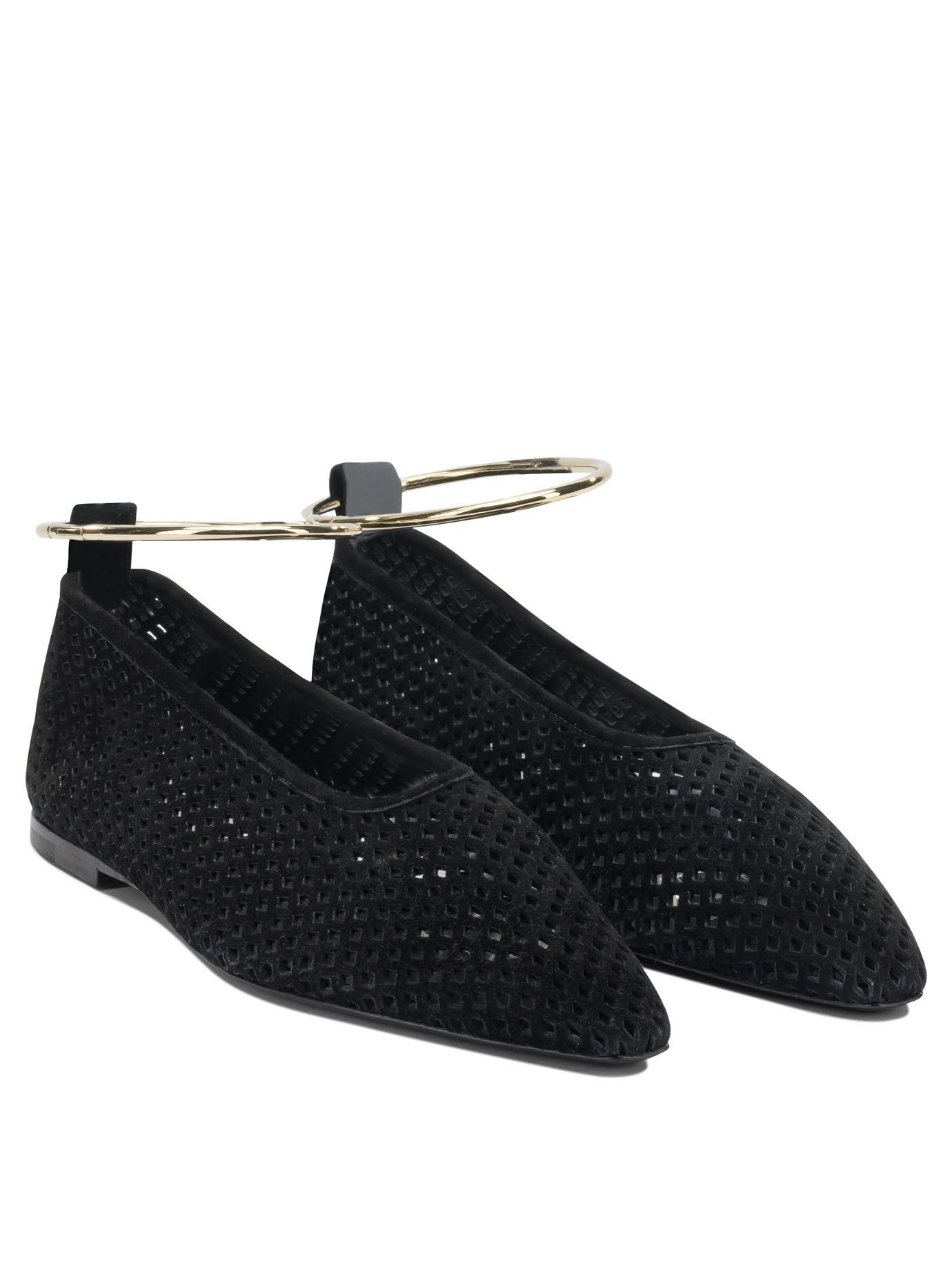 Jil Sander Jil Sander Suede Perforated Ballet Flats IT 38.5 Women - USA Duties Paid Size US 8.5 / IT 38.5 - 2 Thumbnail