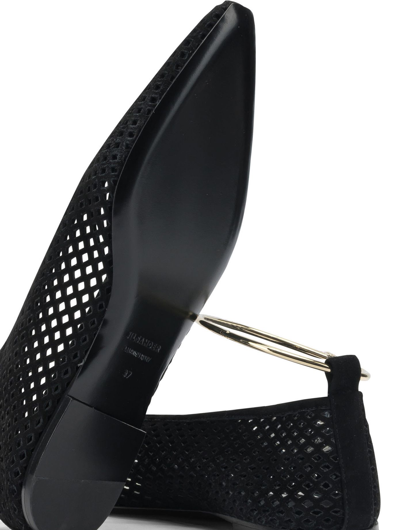 Jil Sander Jil Sander Suede Perforated Ballet Flats IT 38.5 Women - USA Duties Paid Size US 8.5 / IT 38.5 - 5 Thumbnail