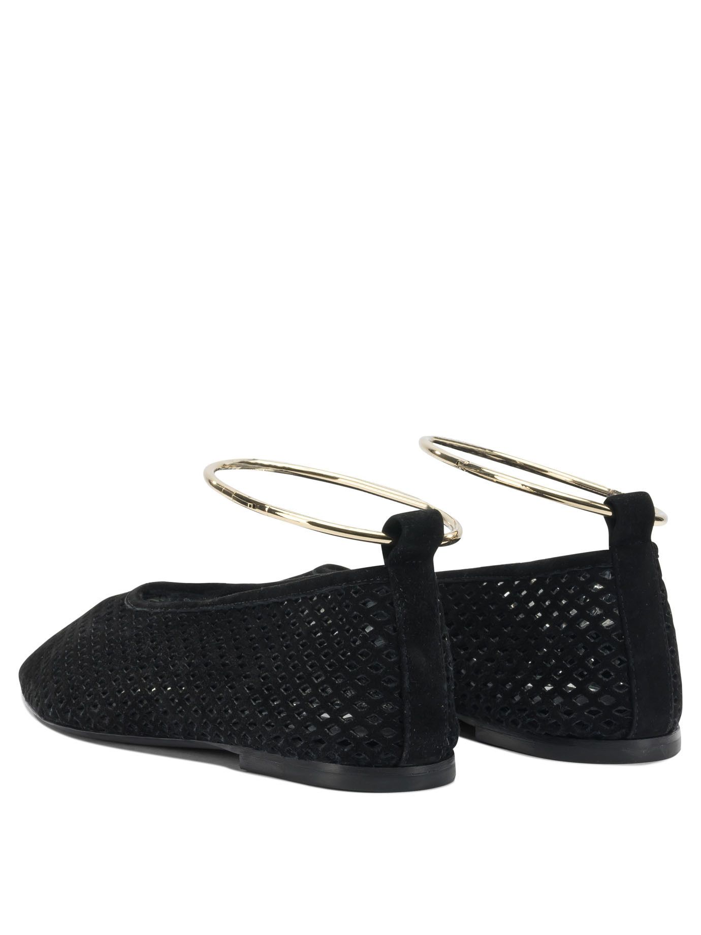 Jil Sander Jil Sander Suede Perforated Ballet Flats IT 38.5 Women - USA Duties Paid Size US 8.5 / IT 38.5 - 4 Thumbnail