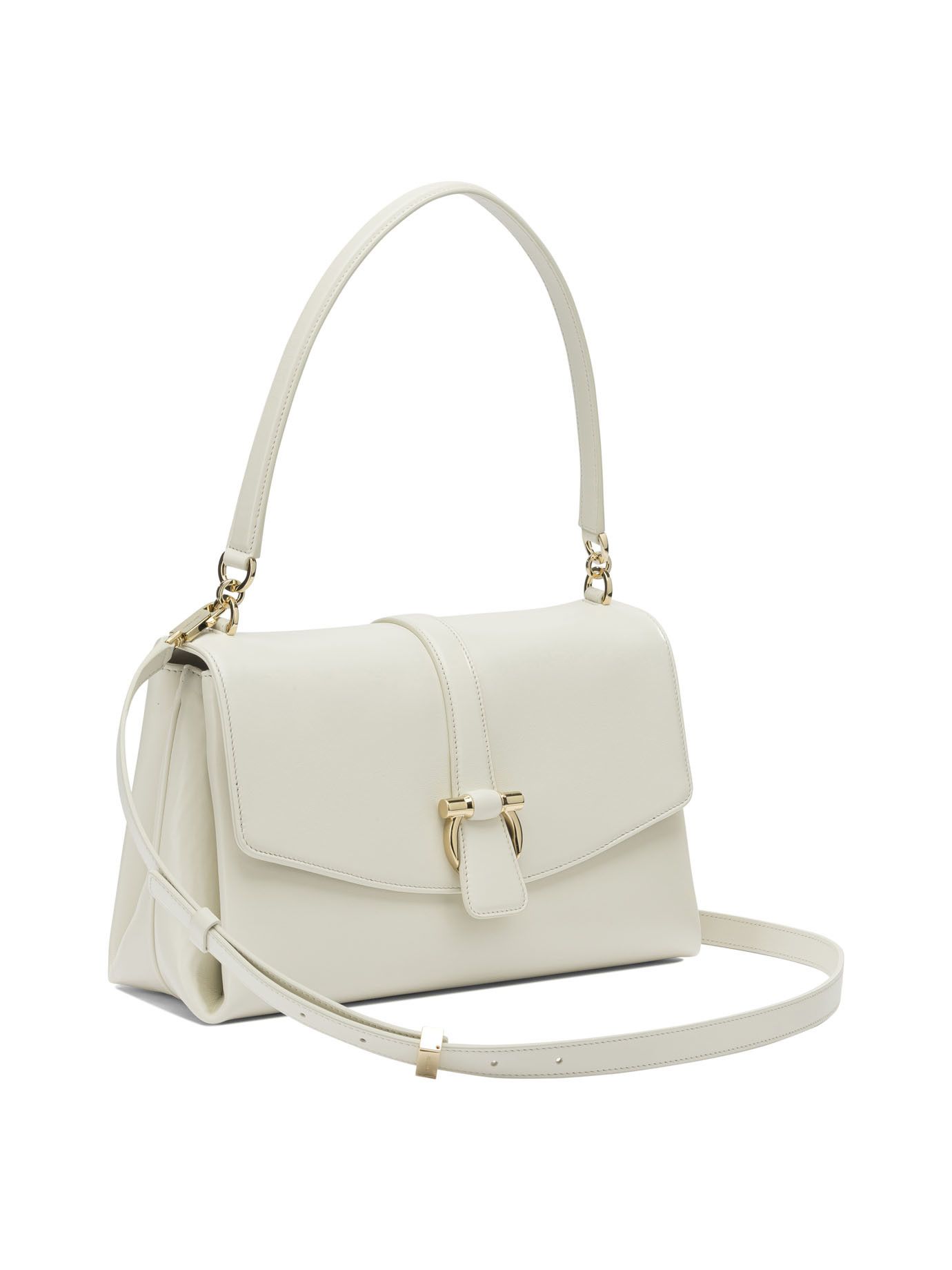 Salvatore Ferragamo Ferragamo Leather Shoulder Bag With Flap UNI Women - USA Duties Paid Size ONE SIZE - 2 Thumbnail