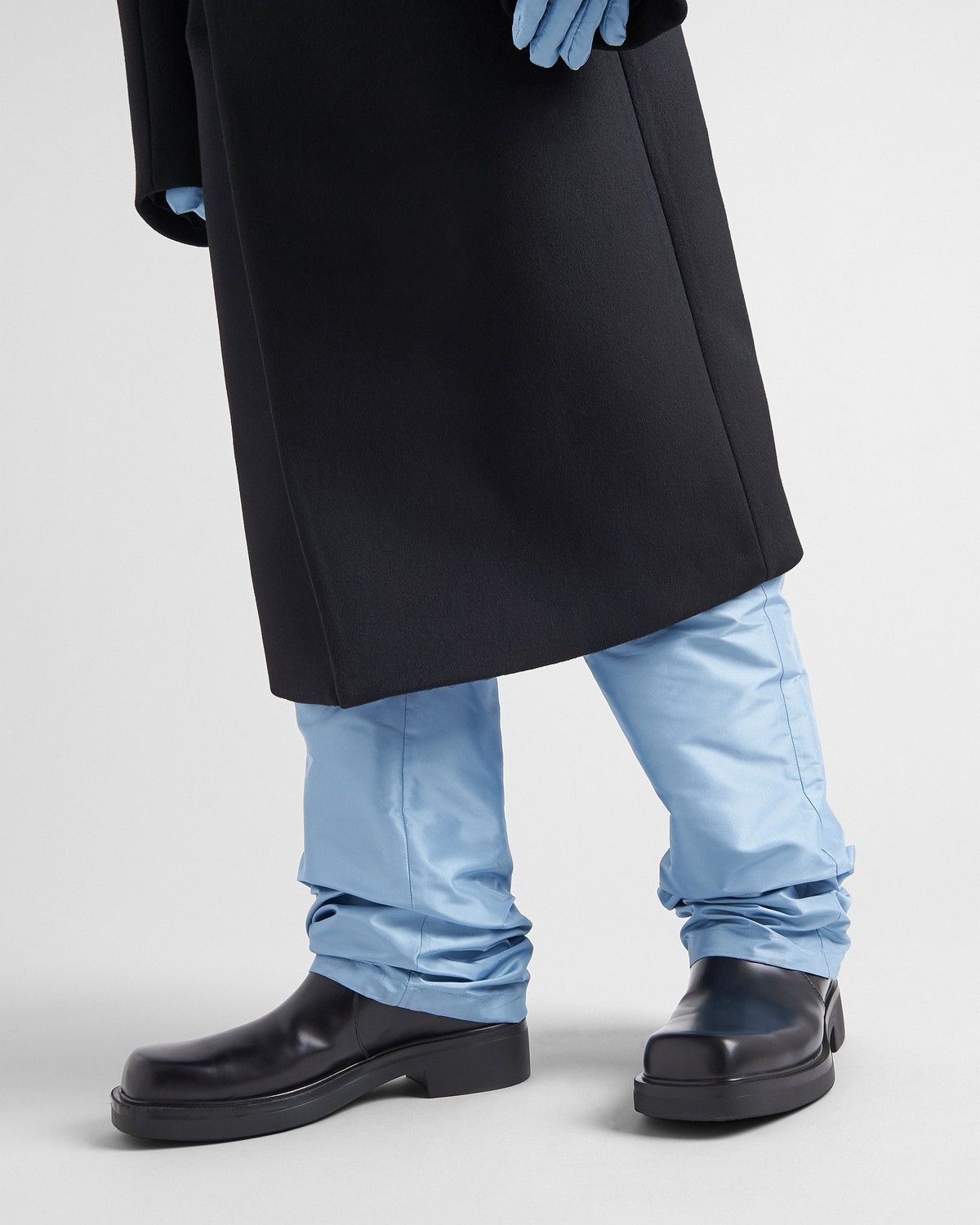 Prada Brushed Tall Leather Chelsea boots Size US 8 / EU 41 - 3 Thumbnail