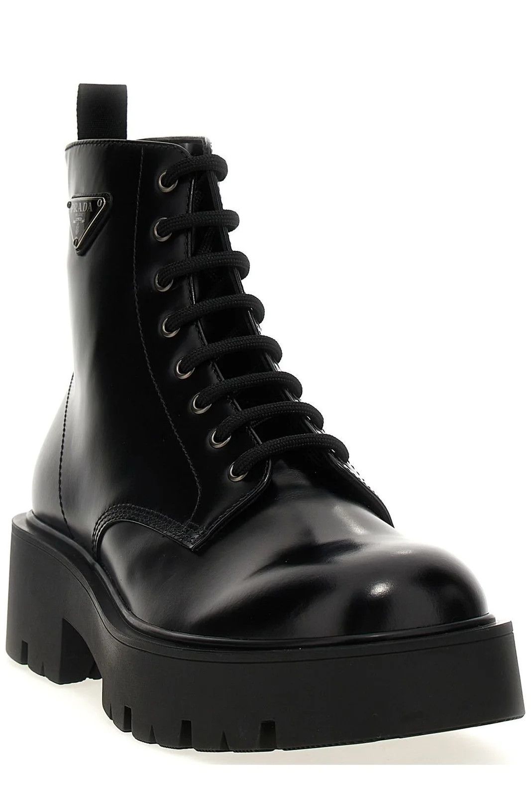 Prada Prada Lace-Up Platform Boots Size US 8 / EU 41 - 2 Thumbnail