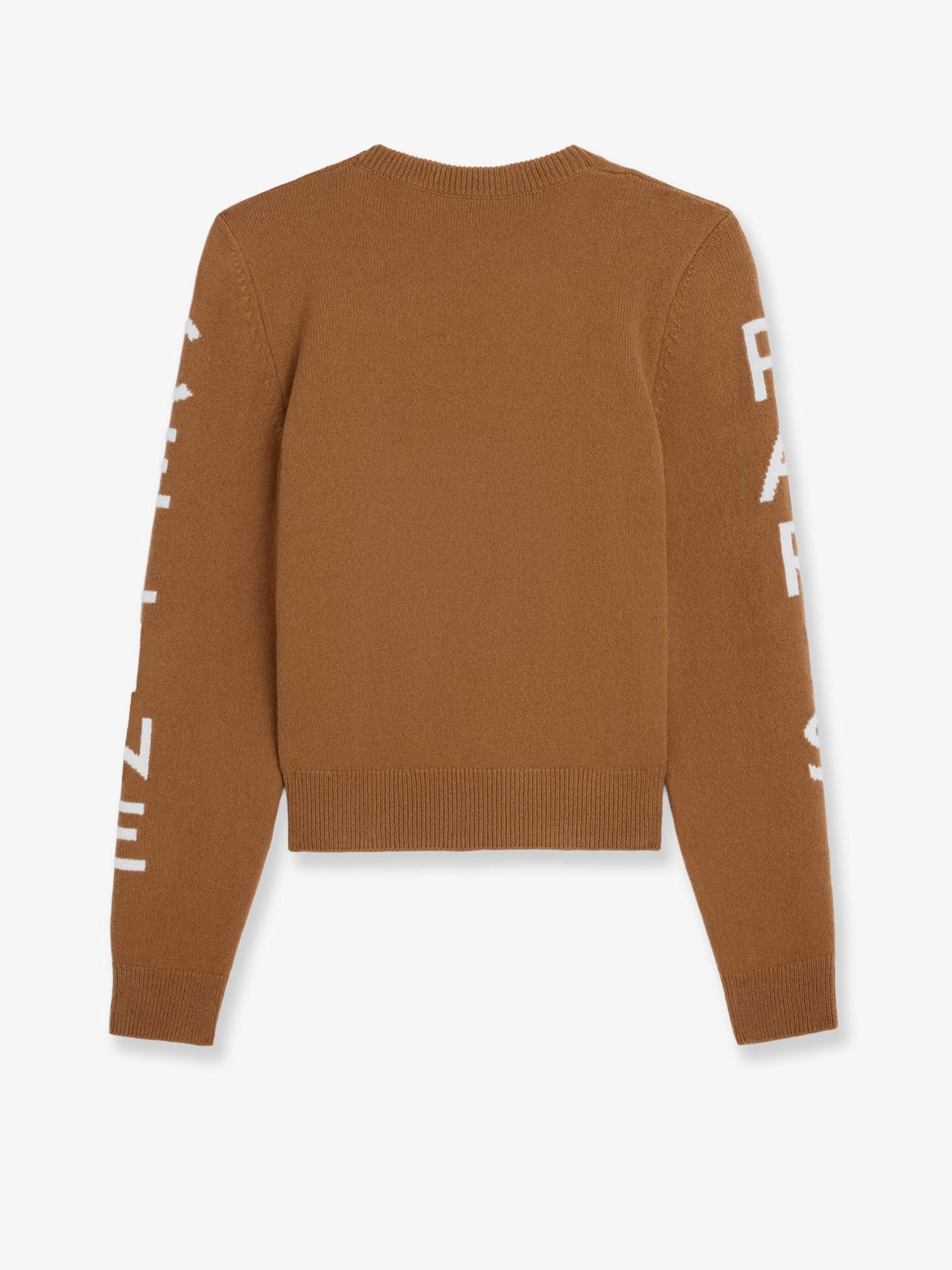 Wool sweater with logo inlay S - USA Tariffs Included
