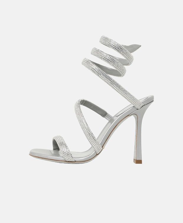 Rene Caovilla Cleo Sandals with calf lacing Size US 7.5 / IT 37.5 - 4 Thumbnail