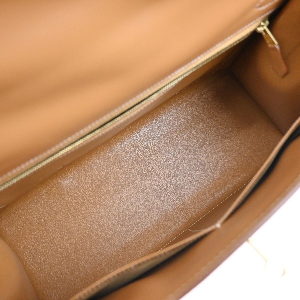 Hermes Hermes Kelly Handbag Brown Chamonix with Gold Hardware Size ONE SIZE - 5 Thumbnail
