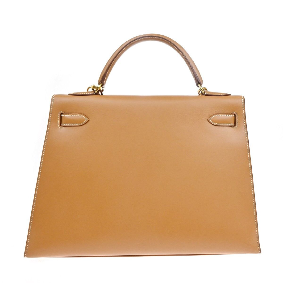 Hermes Hermes Kelly Handbag Brown Chamonix with Gold Hardware Size ONE SIZE - 2 Thumbnail