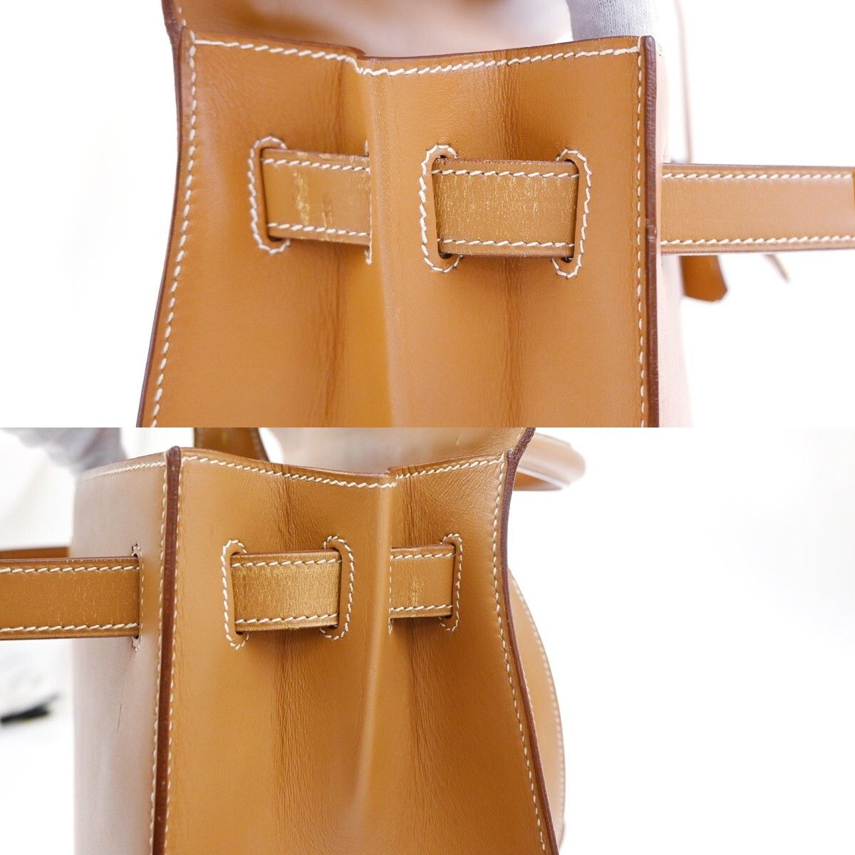 Hermes Hermes Kelly Handbag Brown Chamonix with Gold Hardware Size ONE SIZE - 14 Thumbnail