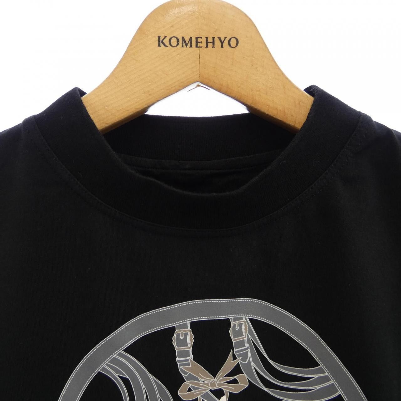 Hermes Hermes Hermès T-shirt Cotton T-shirt Cotton T-Shirts DUTY FREE for USA Size ONE SIZE - 5 Thumbnail