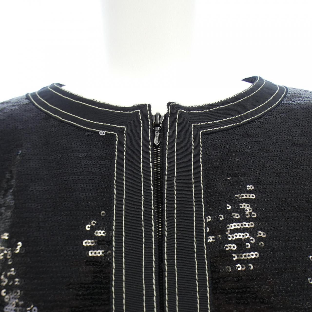 Chanel Chanel Chanel Collarless Jacket Others Outerwear P45044V26650 DUTY FREE for USA Size ONE SIZE - 5 Thumbnail
