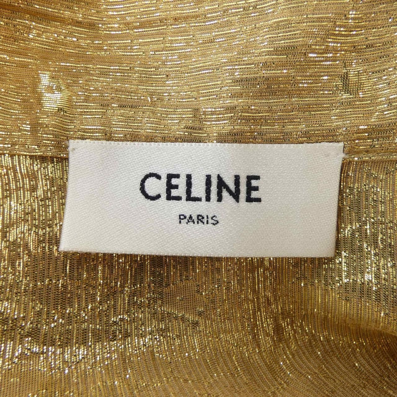 Celine Celine Celine S/S Shirt Cotton Tops 2B623322M DUTY FREE for USA Size ONE SIZE - 4 Thumbnail