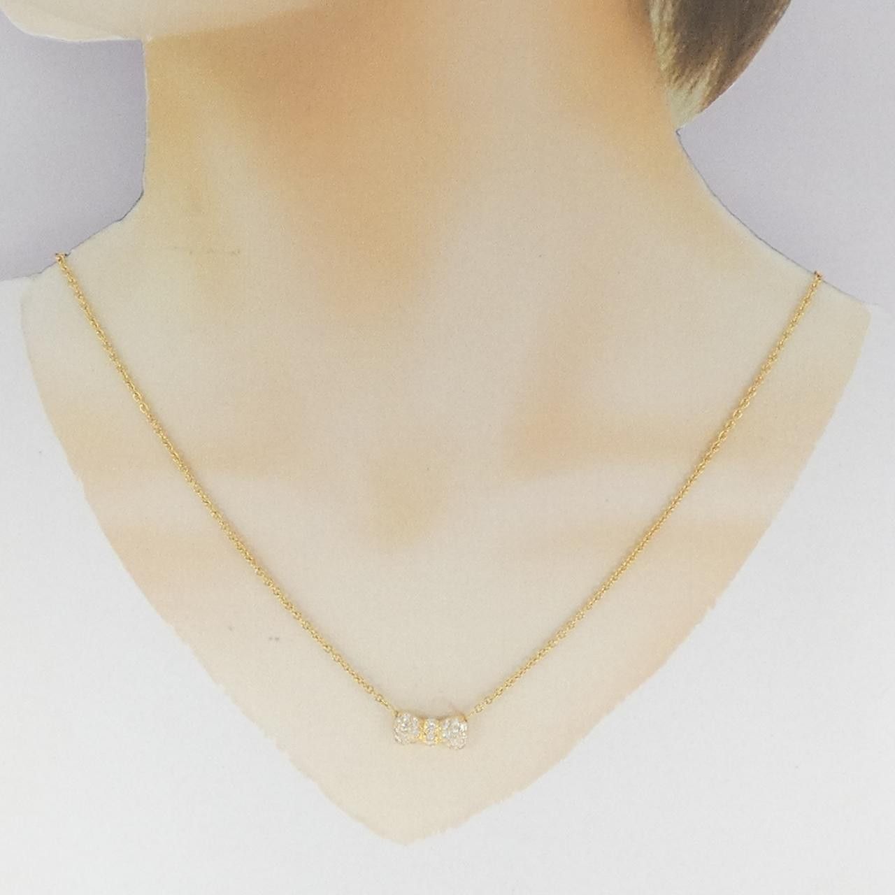 Van Cleef & Arpels Van Cleef & Arpels Van Cleef & Arpels Au750 Diamond Necklace Metal Necklace DUTY FREE for USA Size ONE SIZE - 6 Thumbnail