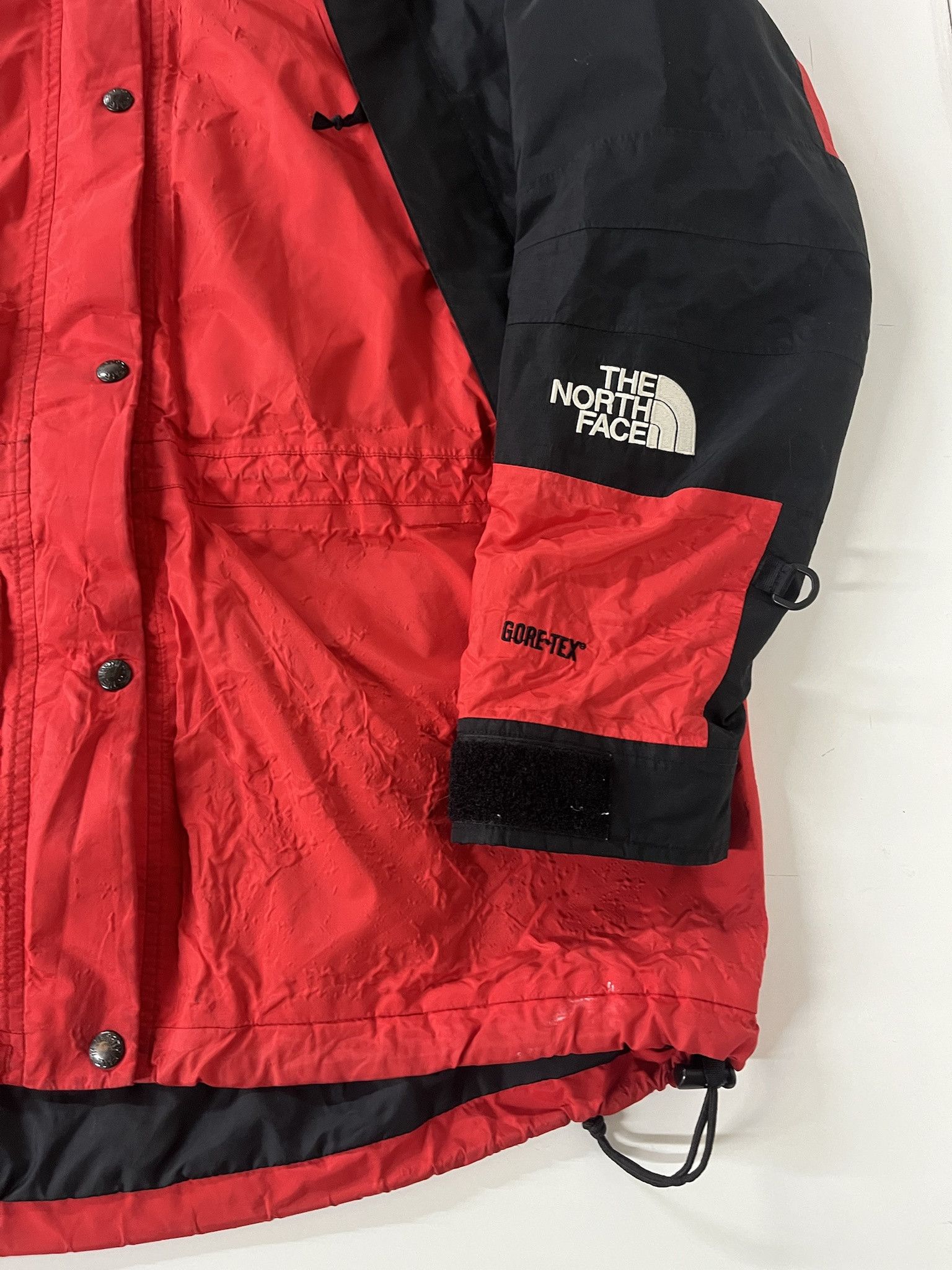 Vintage Vintage The North Face Red Black Gore Tex Parka Size M (womens L) Size US M / EU 48-50 / 2 - 2 Thumbnail