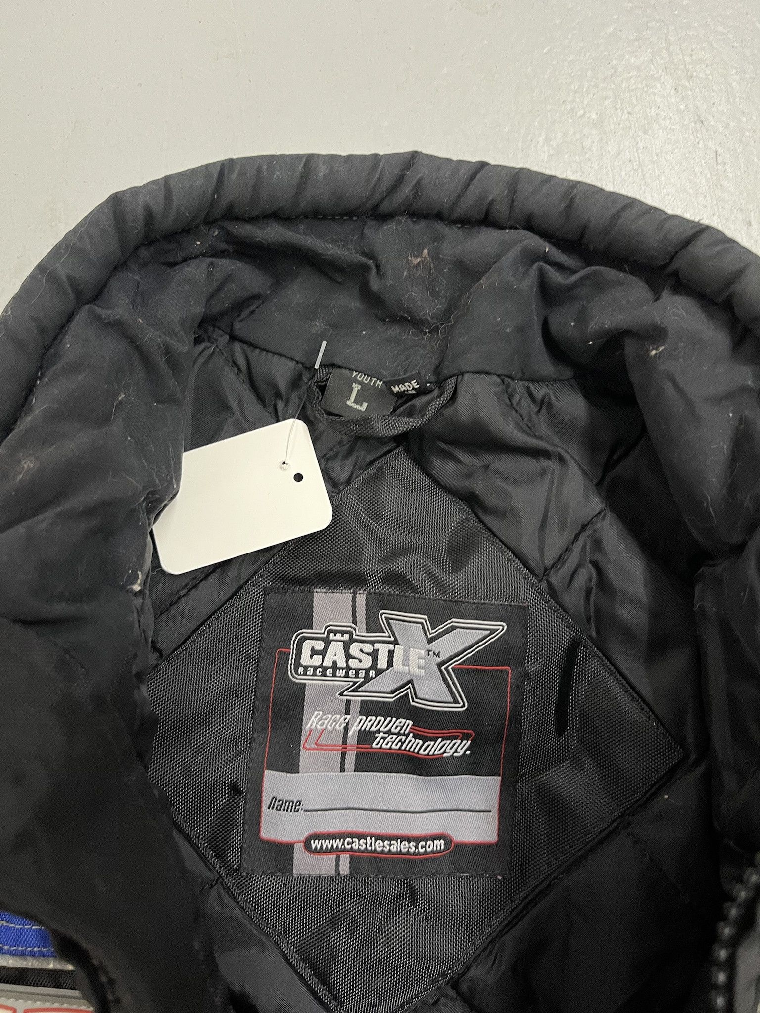 Vintage Vintage 2000s Racing Snow Jacket Flame Sleeve CR2 Winter Coat Size S (Youth L) Size US S / EU 44-46 / 1 - 2 Thumbnail