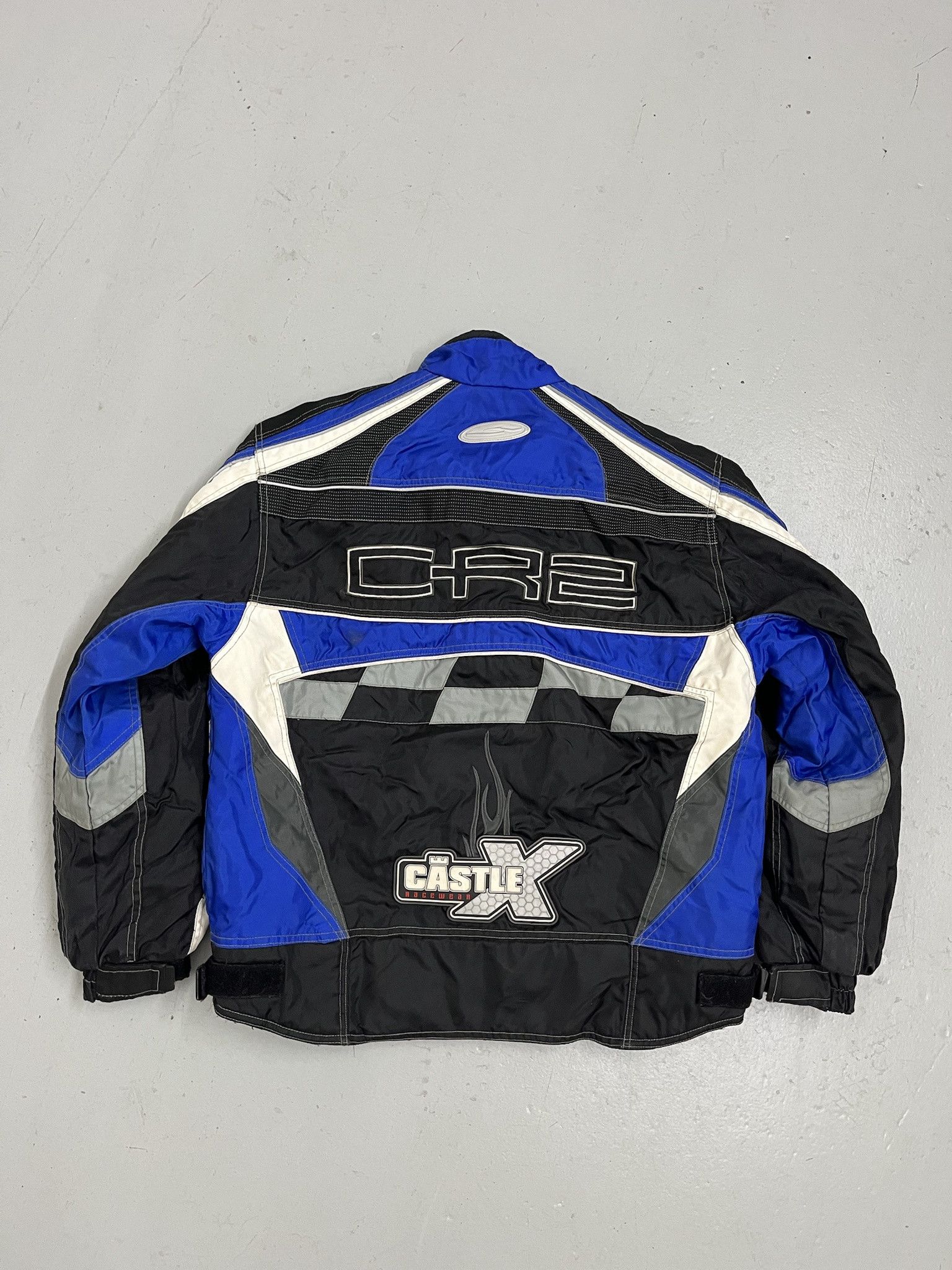 Vintage Vintage 2000s Racing Snow Jacket Flame Sleeve CR2 Winter Coat Size S (Youth L) Size US S / EU 44-46 / 1 - 3 Thumbnail