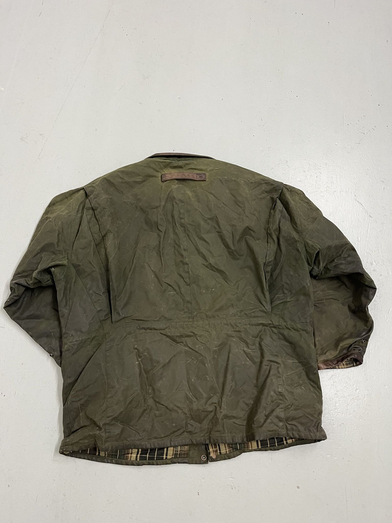 Vintage Vitnage 2000s Australian Waxed Olive Coat Size XXL Size US XXL / EU 58 / 5 - 3 Thumbnail