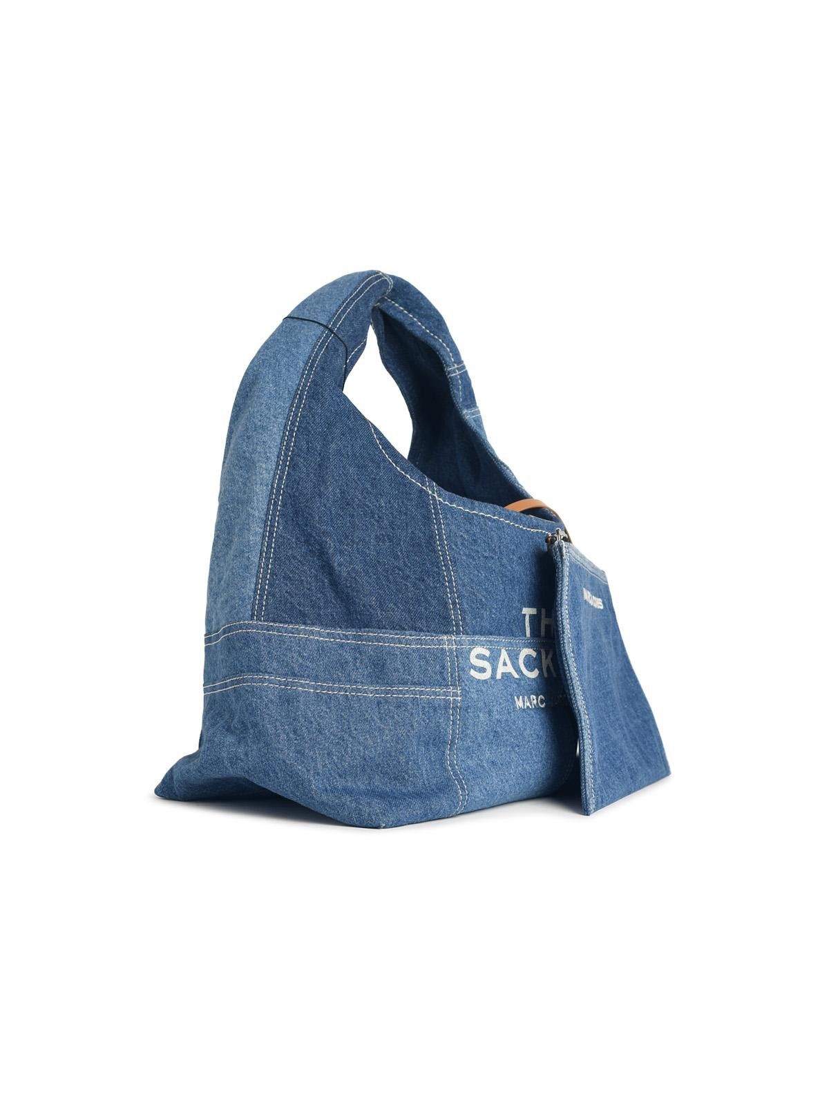 Marc Jacobs MARC JACOBS (THE) 'The Sack Patchwork' Blue Denim Bag Size ONE SIZE - 2 Thumbnail