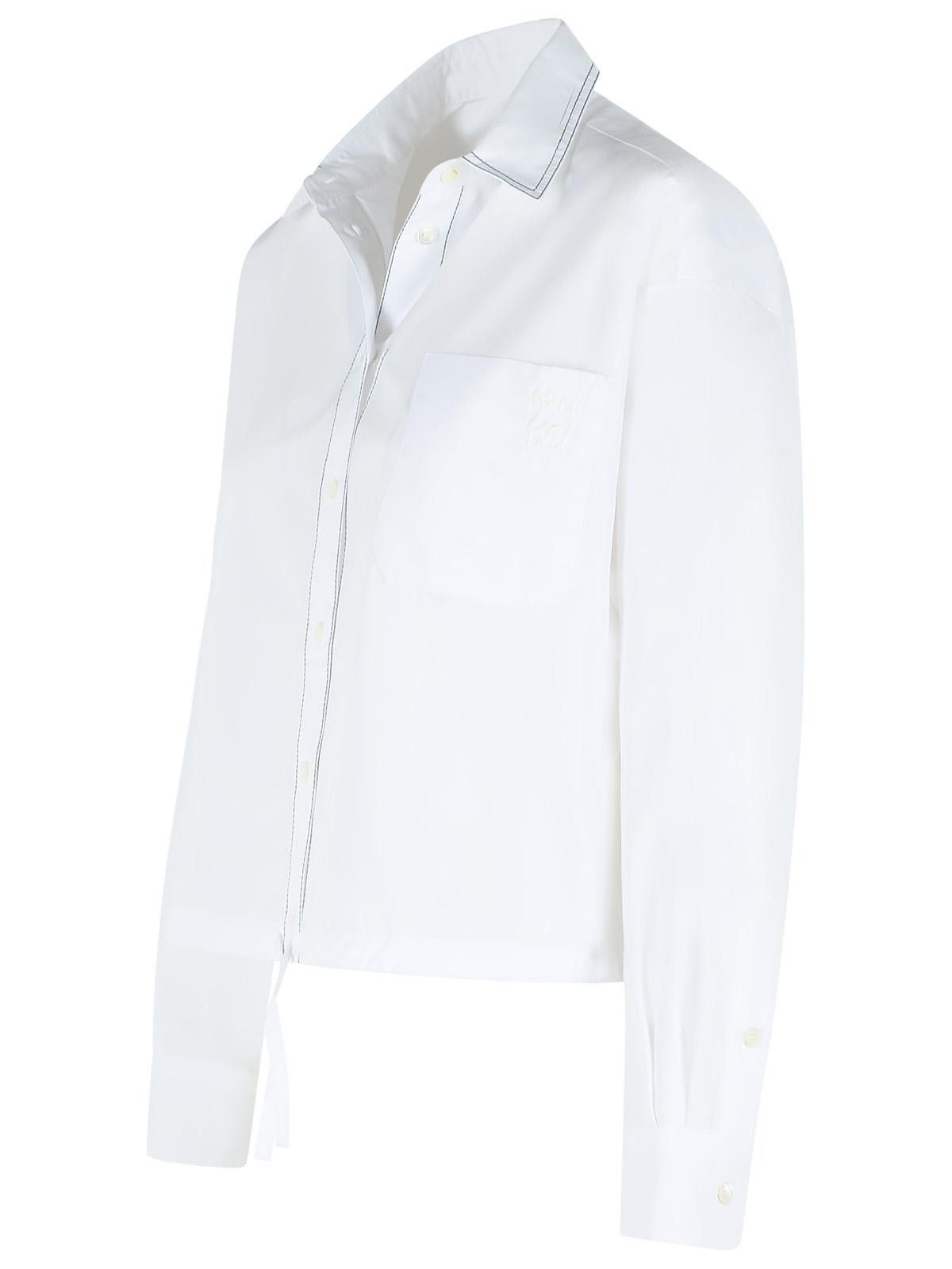 Marni MARNI White Cotton Shirt Size S / US 4 / IT 40 - 2 Thumbnail
