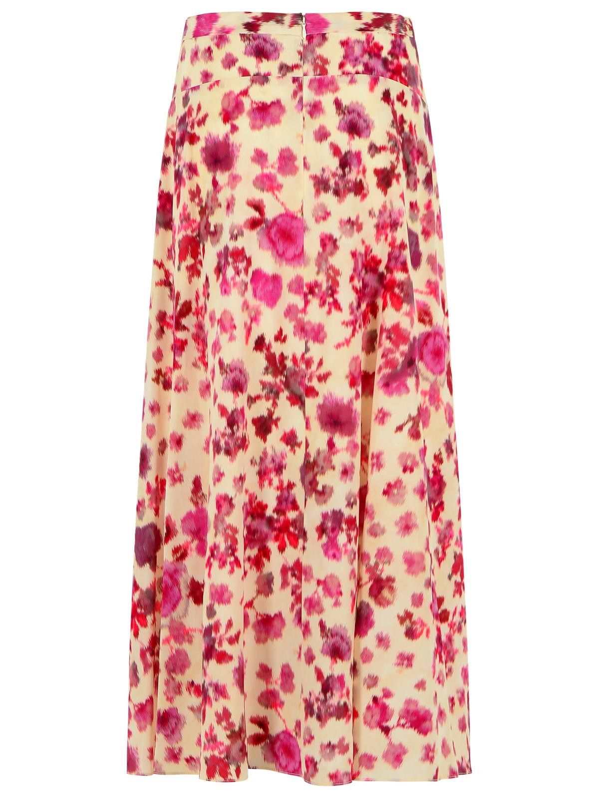 Isabel Marant ISABEL MARANT 'Sakura' Pink Stretch Silk Skirt Size 30" / US 8 / IT 44 - 3 Thumbnail