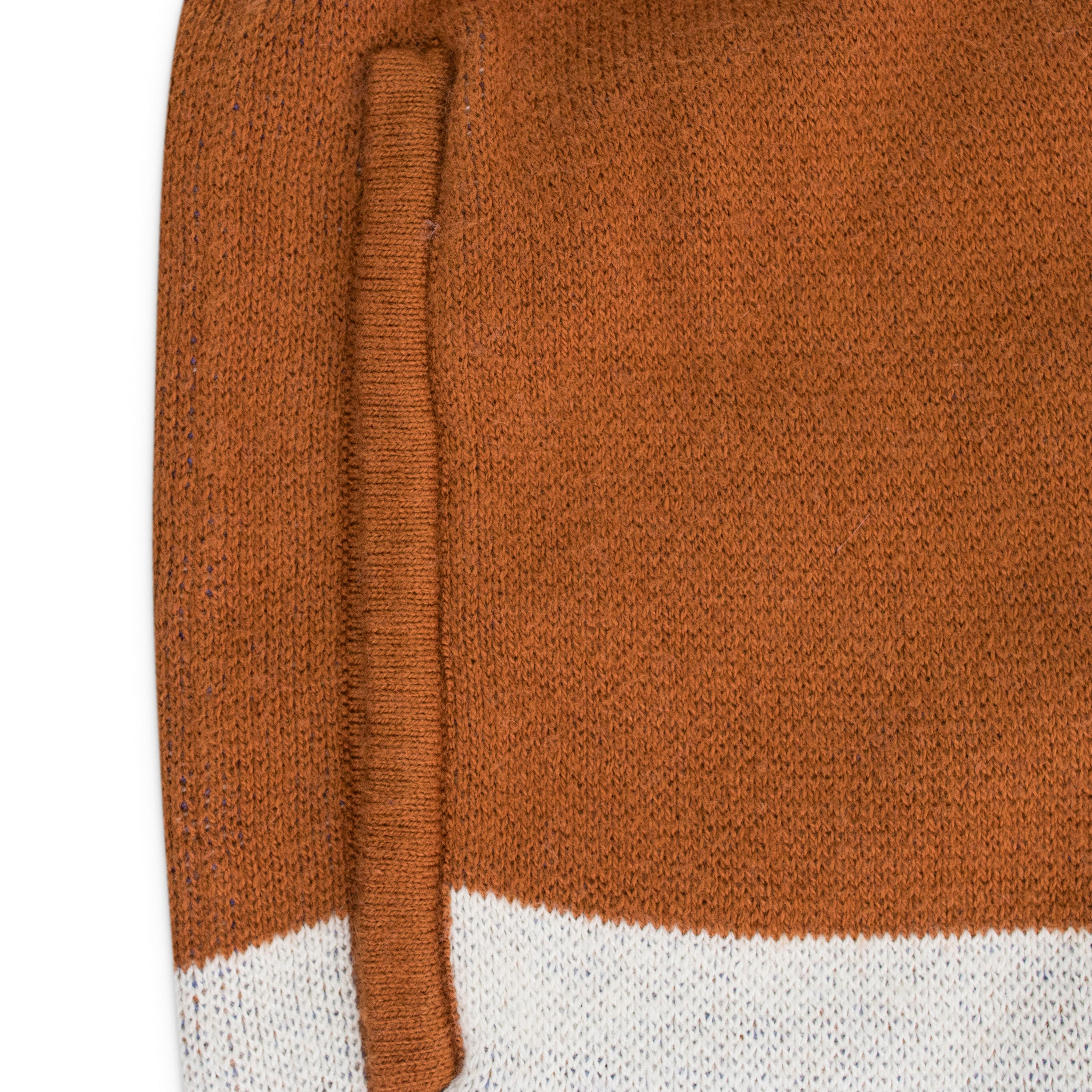 Rhude BROWN PRAVIL RACING KNIT SHORT SIZE L