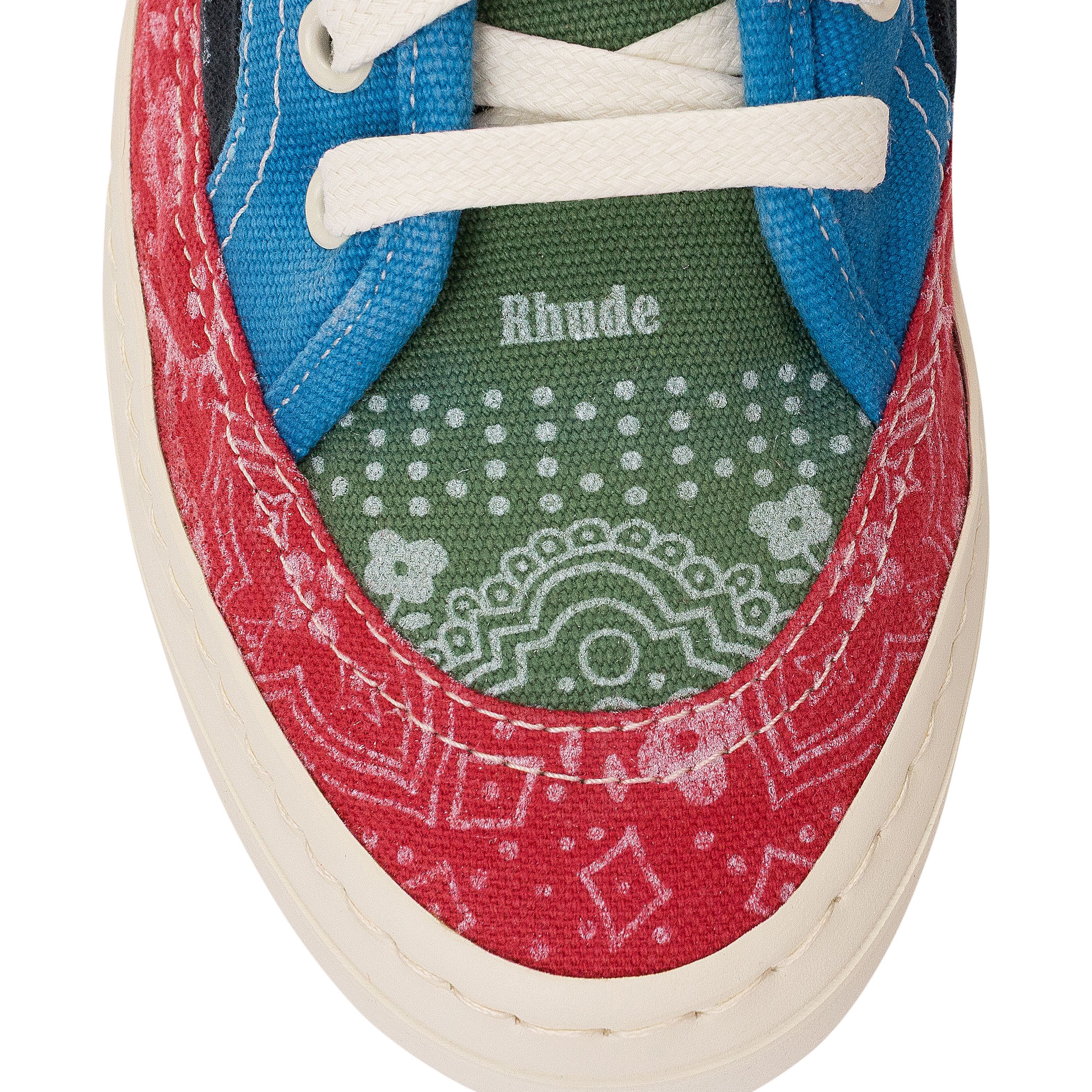Rhude Rhude BLACK/RED V2 BANDANA SNEAKERS SIZE 8 Size US 8 / EU 41 - 7 Thumbnail