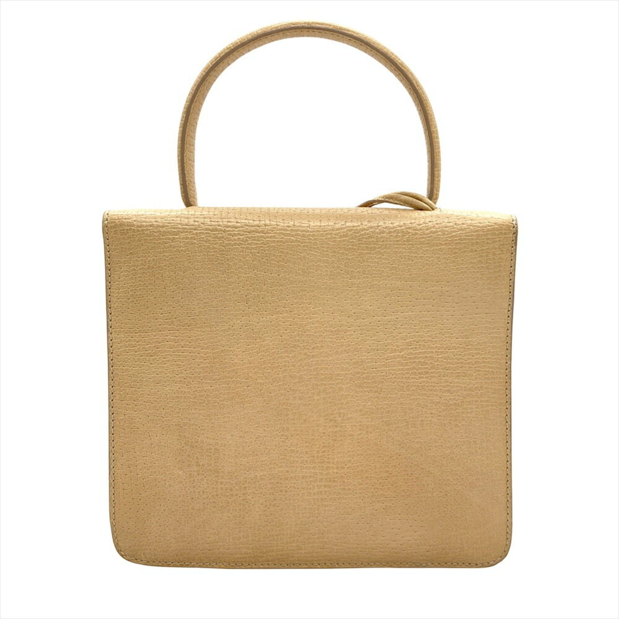 Loewe LOEWE Barcelona handbag in beige leather for women Size ONE SIZE - 4 Thumbnail