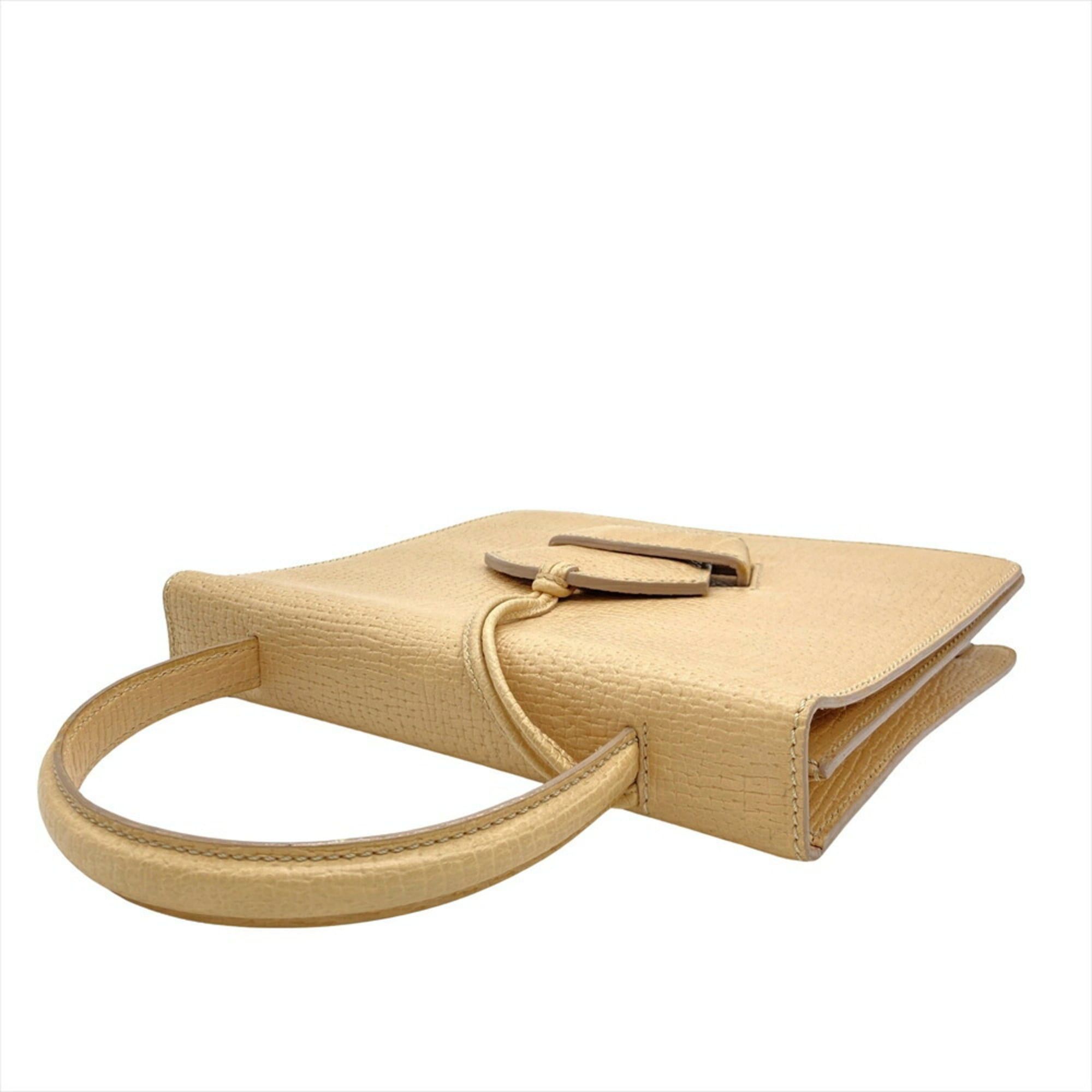 Loewe LOEWE Barcelona handbag in beige leather for women Size ONE SIZE - 6 Thumbnail