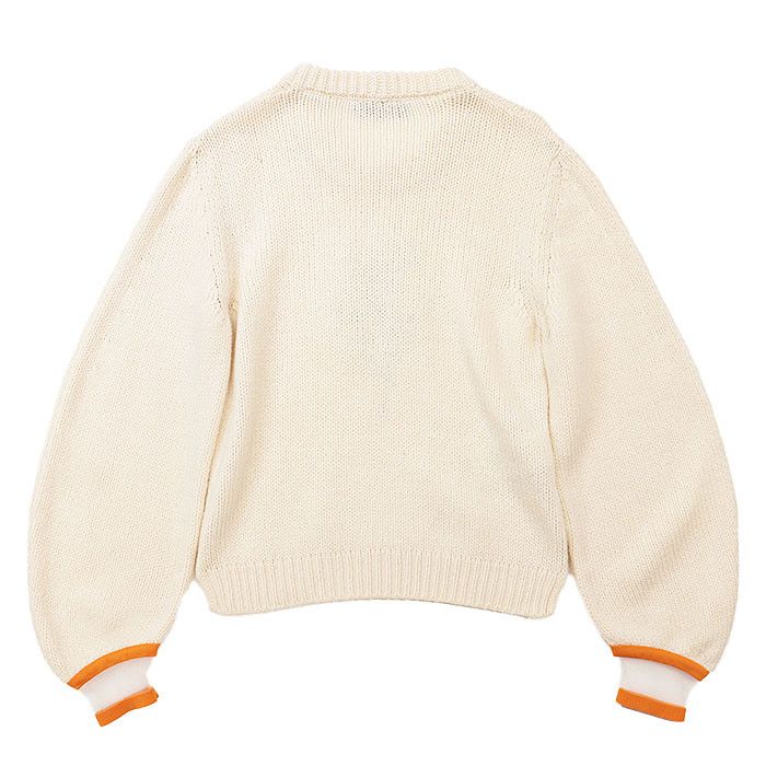 Fendi Fendi Fendi Embroidery Mink Fur Cashmere Sweater Natural Material Tops DUTY FREE for USA Size ONE SIZE - 6 Thumbnail