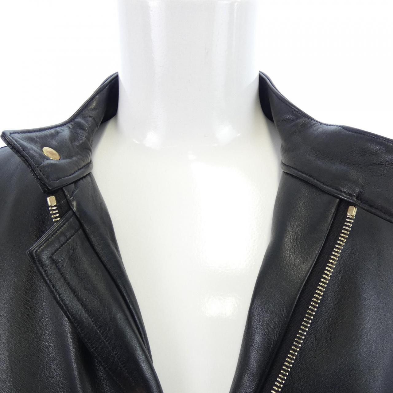 Other Other Emmeti Lamb Leather Jacket Leather Outerwear DUTY FREE for USA Size ONE SIZE - 5 Thumbnail