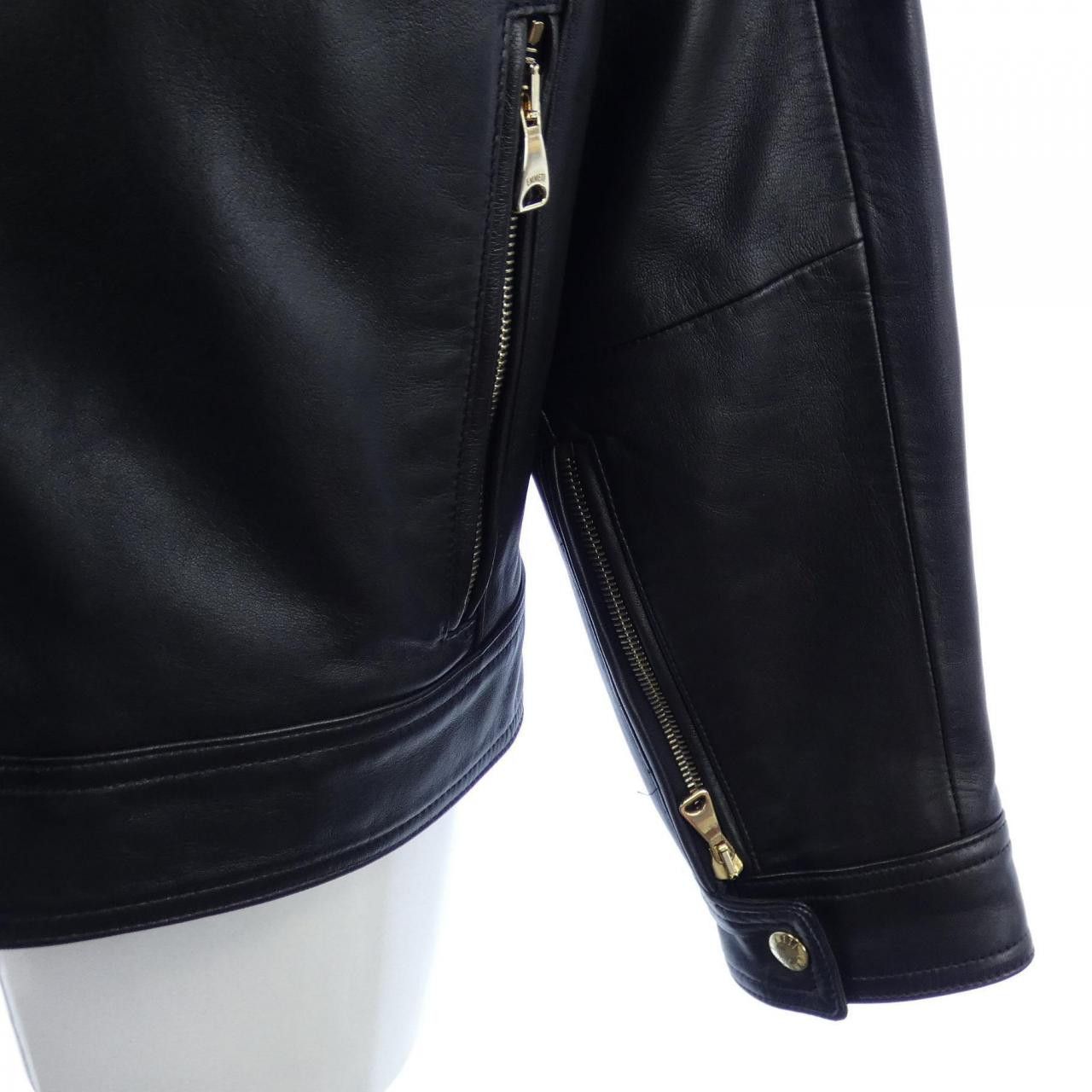 Other Other Emmeti Lamb Leather Jacket Leather Outerwear DUTY FREE for USA Size ONE SIZE - 6 Thumbnail