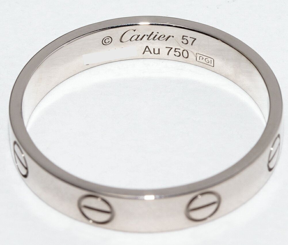 Cartier Cartier Cartier Love Ring Au750 Ring Size 57 Metal Ring B40851 DUTY FREE for USA Size ONE SIZE - 4 Thumbnail