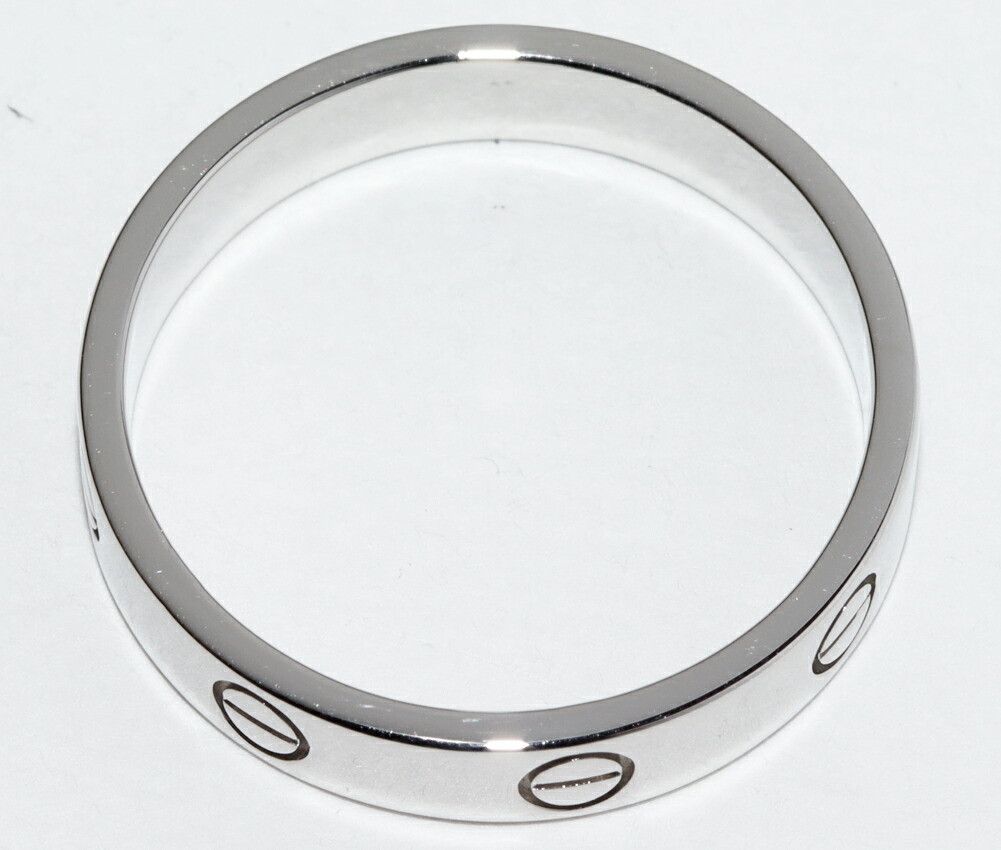 Cartier Cartier Cartier Love Ring Pt950 Ring Size 17 Metal Ring B40853 DUTY FREE for USA Size ONE SIZE - 3 Thumbnail