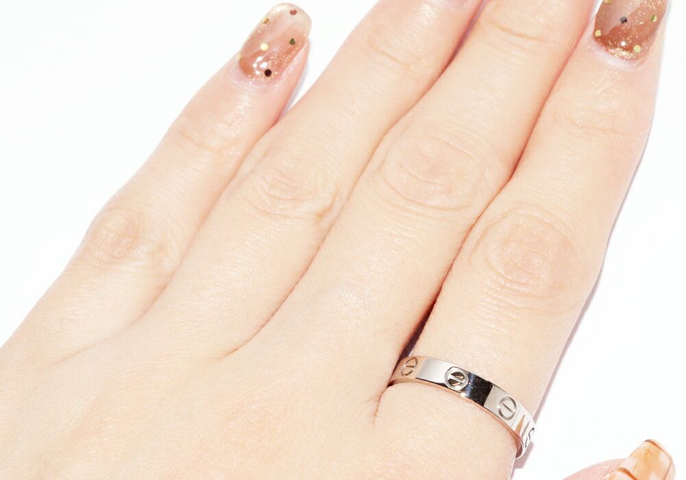 Cartier Cartier Cartier Love Ring Au750 Ring Size 55 Metal Ring B40851 DUTY FREE for USA Size ONE SIZE - 5 Thumbnail