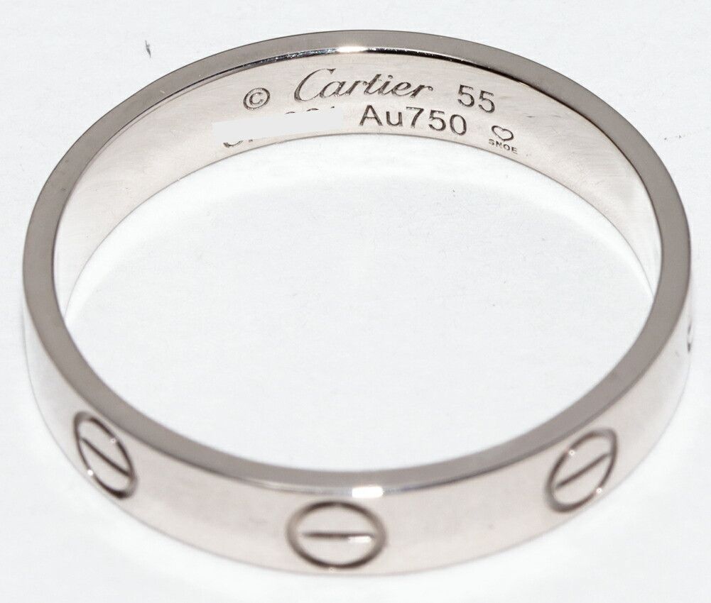 Cartier Cartier Cartier Love Ring Au750 Ring Size 55 Metal Ring B40851 DUTY FREE for USA Size ONE SIZE - 4 Thumbnail