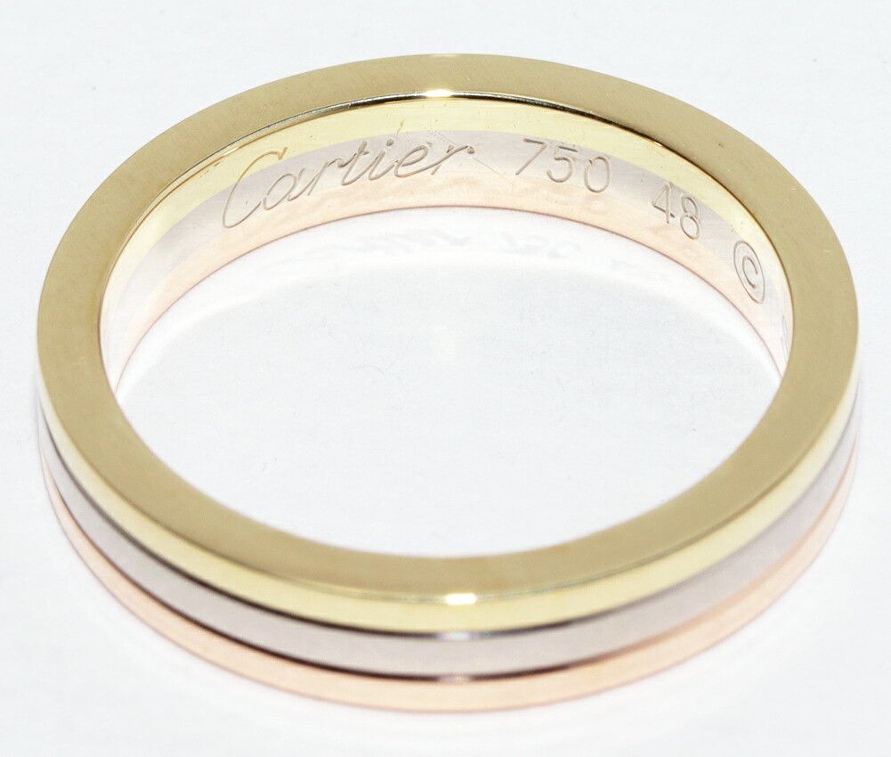 Cartier Cartier Cartier Louis Cartier Vendome Au750 Ring Size 8 Metal Ring B40522 DUTY FREE for USA Size ONE SIZE - 4 Thumbnail