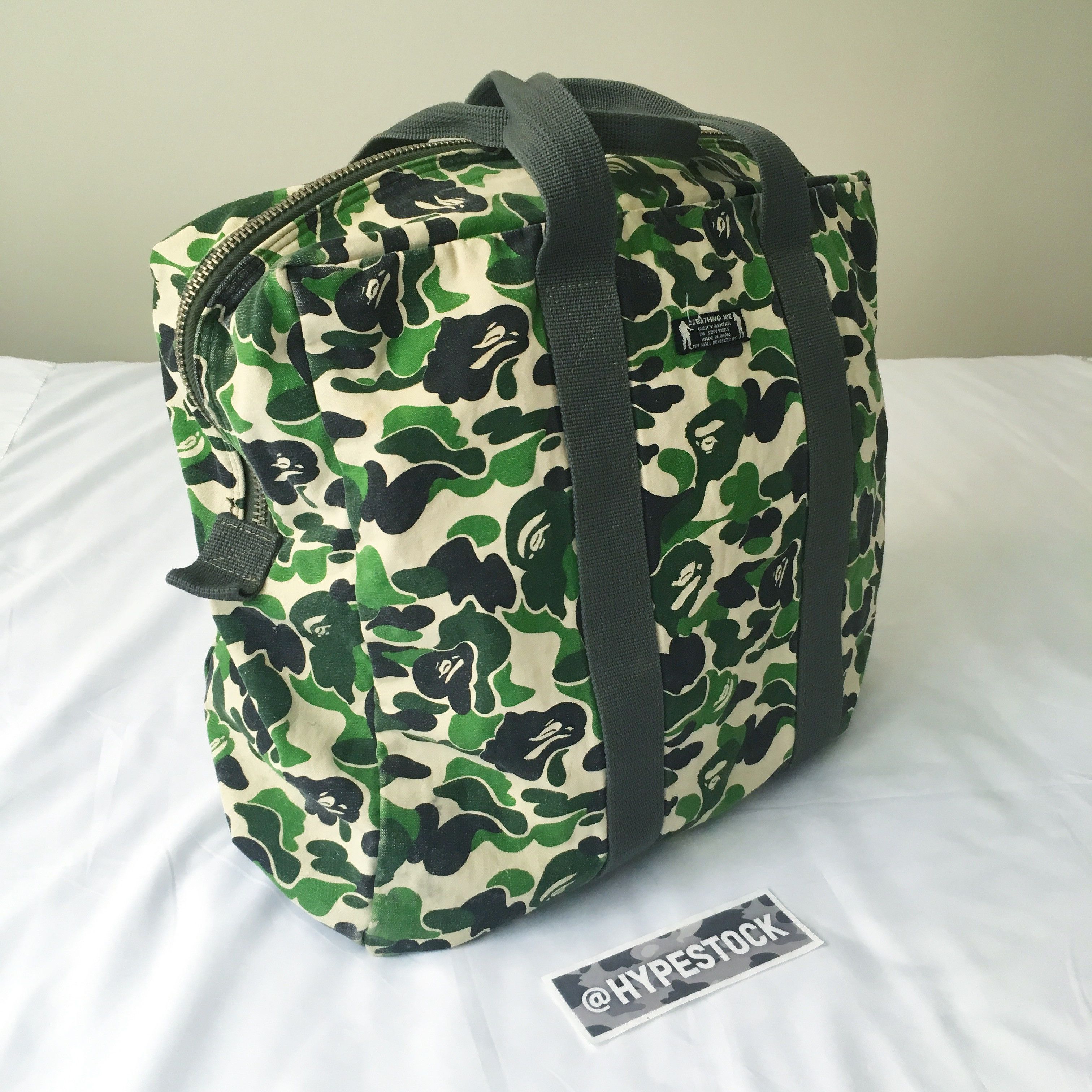 Bape 1st Camo Luggage type bag Grailed