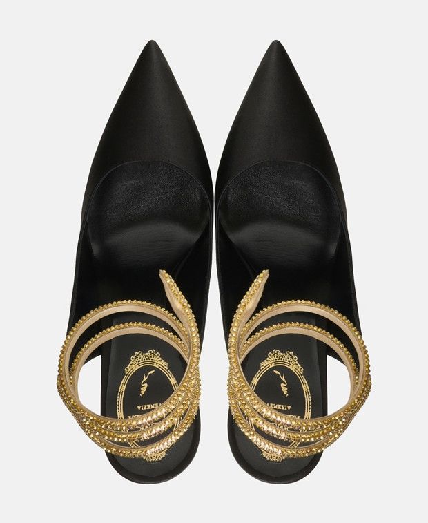 Rene Caovilla Cleo Pumps with calf lacing Size US 6.5 / IT 36.5 - 3 Thumbnail
