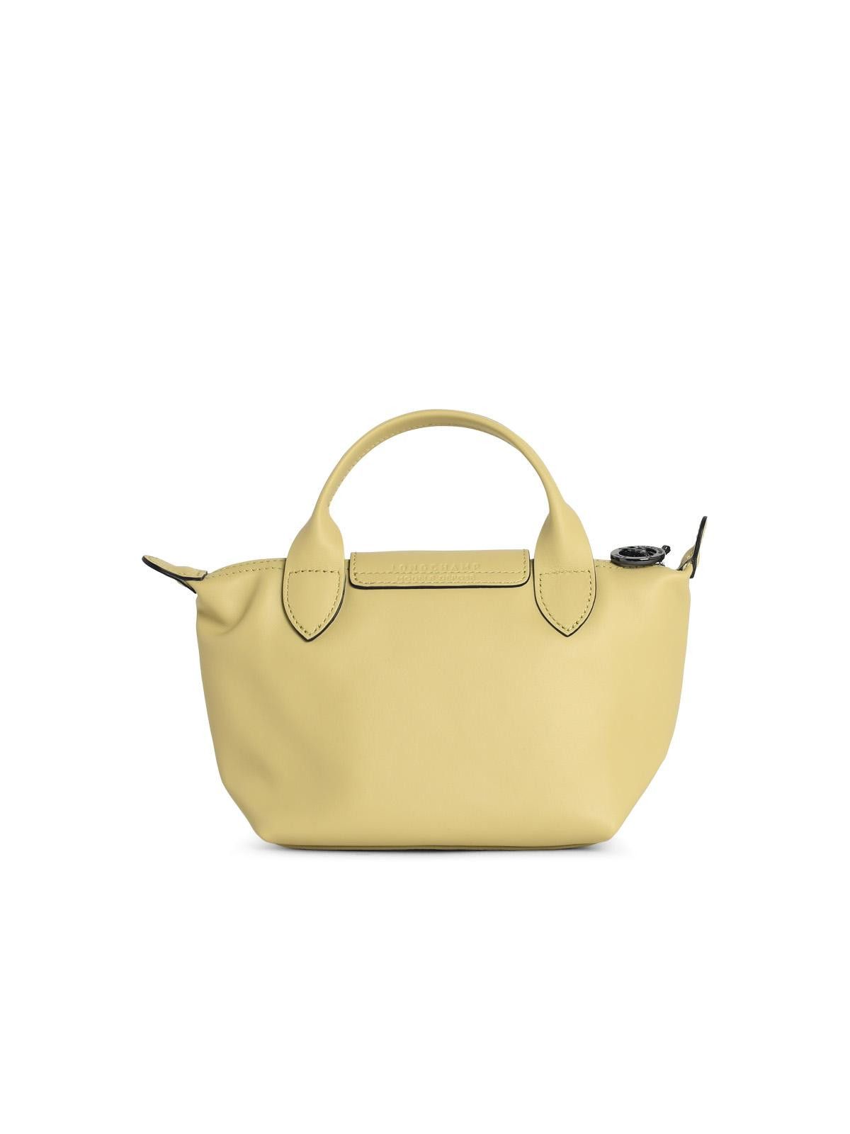Longchamp LONGCHAMP Pistachio Leather Bag With 'Xs Le Pliage Xtra' Handle Size ONE SIZE - 3 Thumbnail