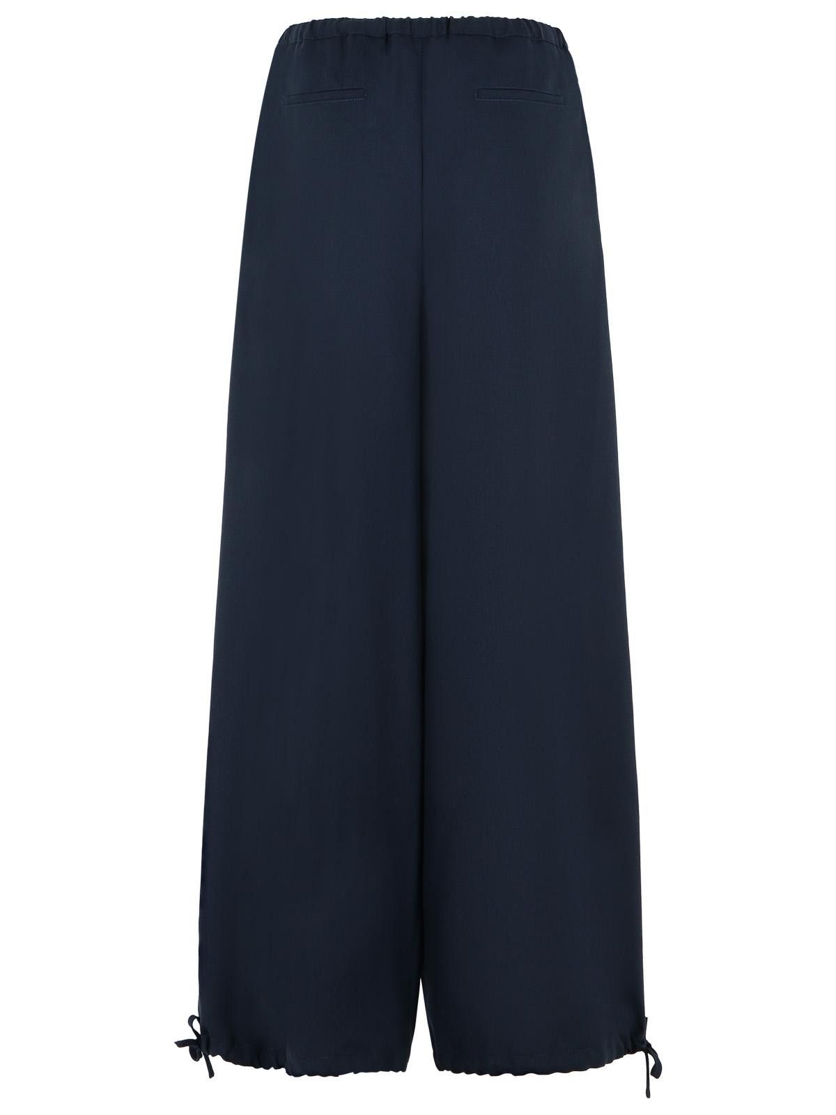 Marni MARNI Blue Virgin Wool Trousers Size 26" / US 2 / IT 38 - 3 Thumbnail