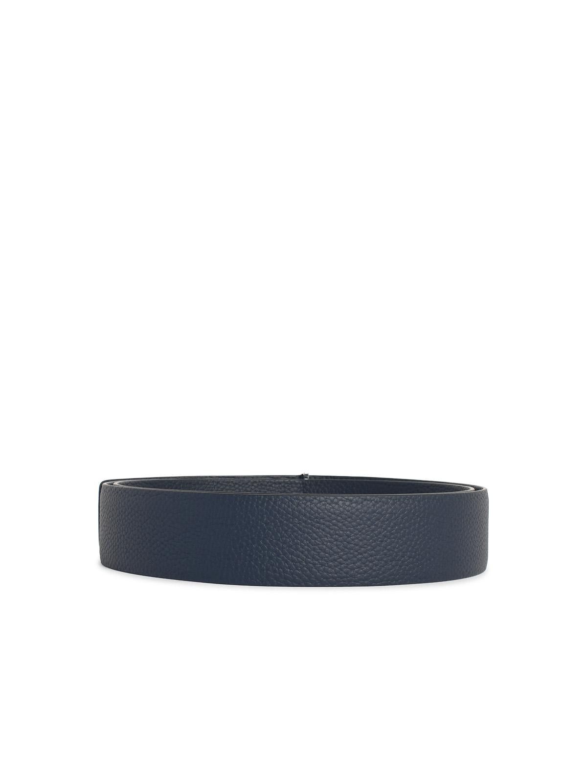 Tom Ford TOM FORD Navy Reversible Leather Belt Size ONE SIZE - 2 Thumbnail